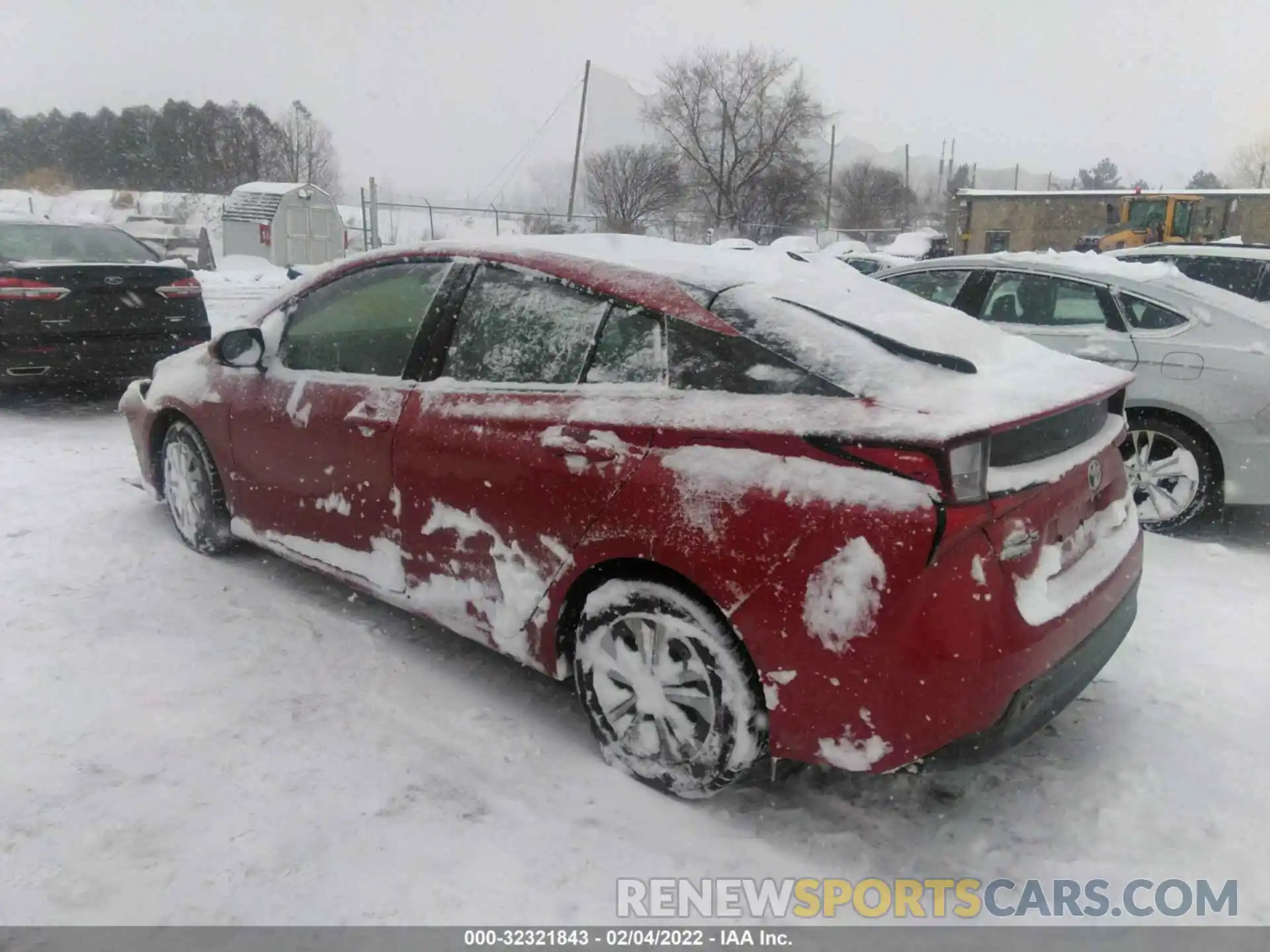 3 Photograph of a damaged car JTDL9MFU0M3026932 TOYOTA PRIUS 2021