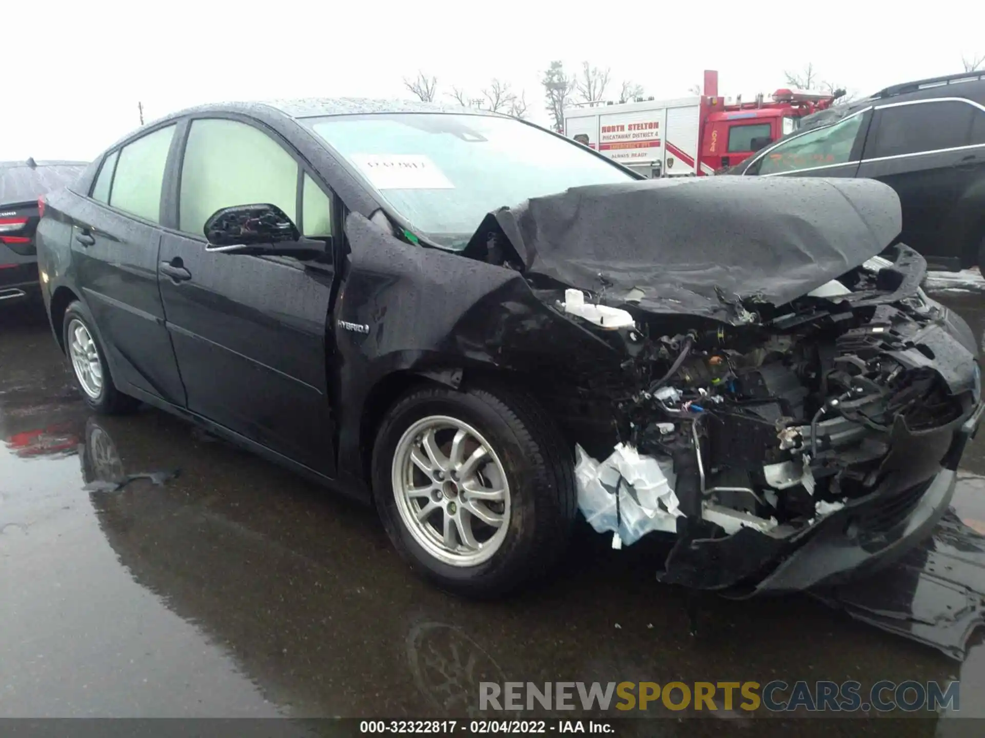 1 Photograph of a damaged car JTDL9MFU1M3022744 TOYOTA PRIUS 2021