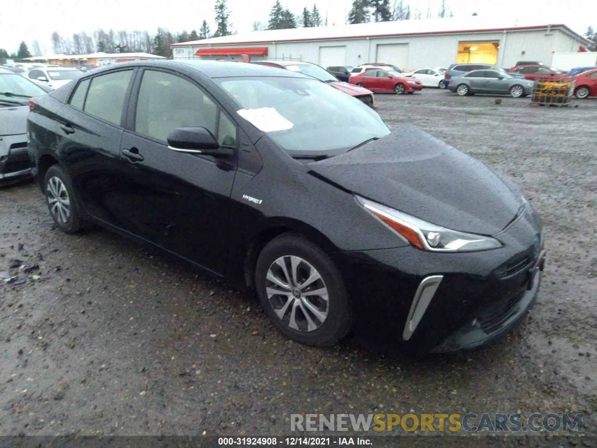 1 Photograph of a damaged car JTDL9MFU1M3024624 TOYOTA PRIUS 2021