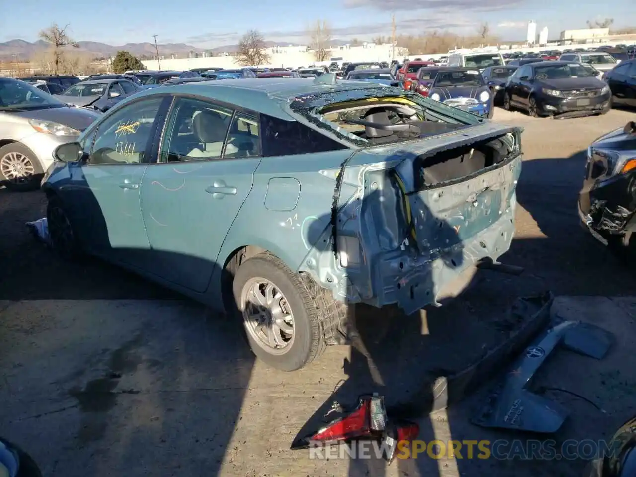 3 Photograph of a damaged car JTDL9MFU1M3024686 TOYOTA PRIUS 2021