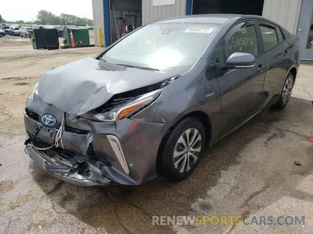 2 Photograph of a damaged car JTDL9MFU1M3025644 TOYOTA PRIUS 2021