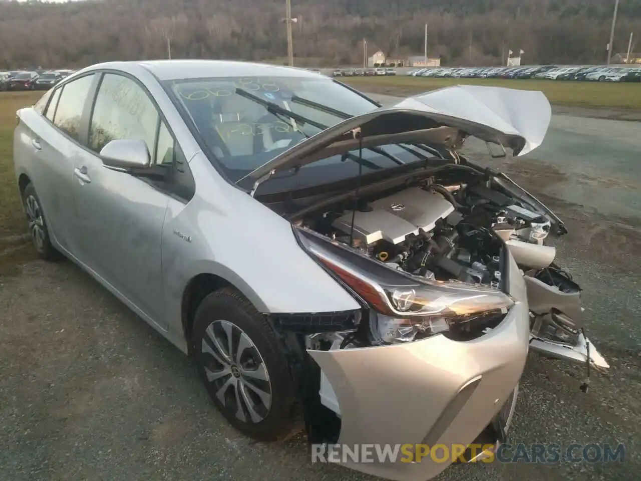 1 Photograph of a damaged car JTDL9MFU1M3027779 TOYOTA PRIUS 2021