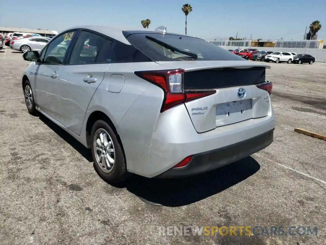 3 Photograph of a damaged car JTDL9MFU1M3028706 TOYOTA PRIUS 2021