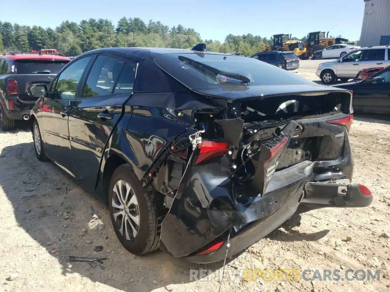 3 Photograph of a damaged car JTDL9MFU1M3030309 TOYOTA PRIUS 2021