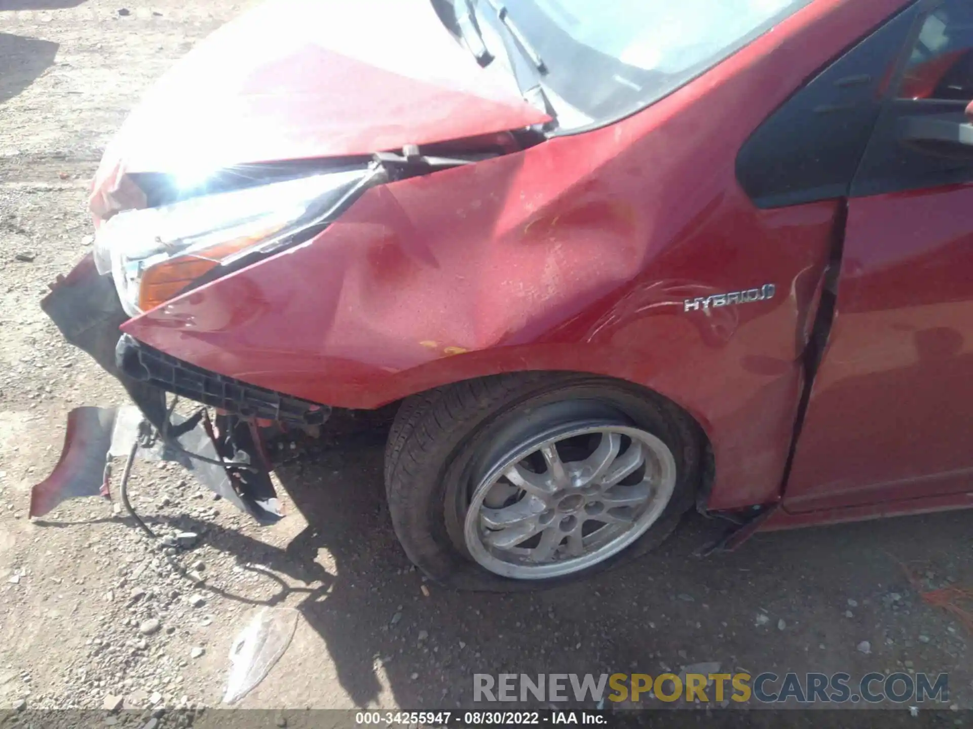 6 Photograph of a damaged car JTDL9MFU1M3030570 TOYOTA PRIUS 2021