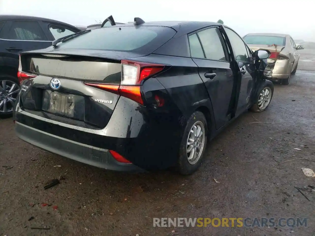 4 Photograph of a damaged car JTDL9MFU2M3024731 TOYOTA PRIUS 2021