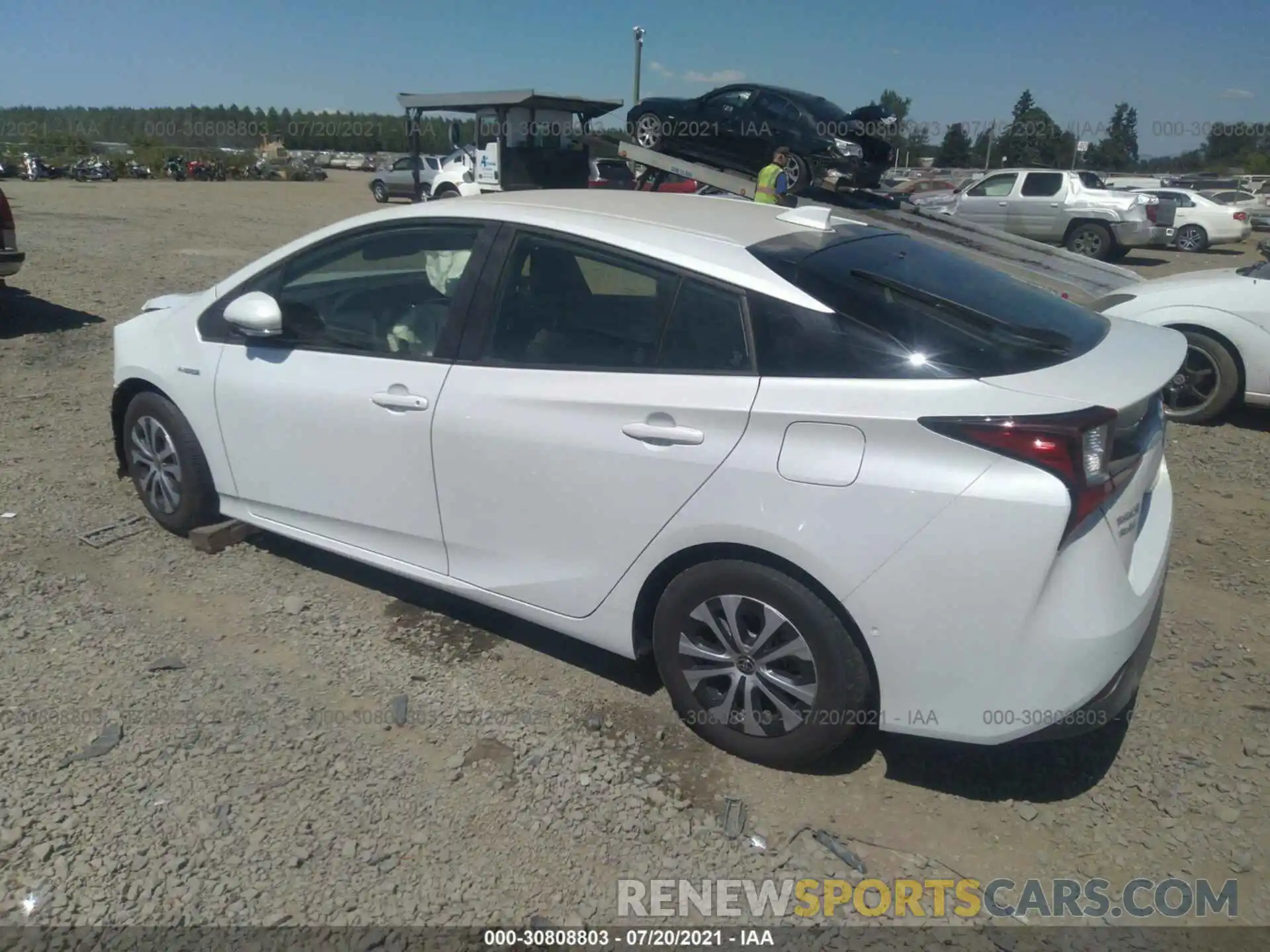 3 Photograph of a damaged car JTDL9MFU2M3025670 TOYOTA PRIUS 2021