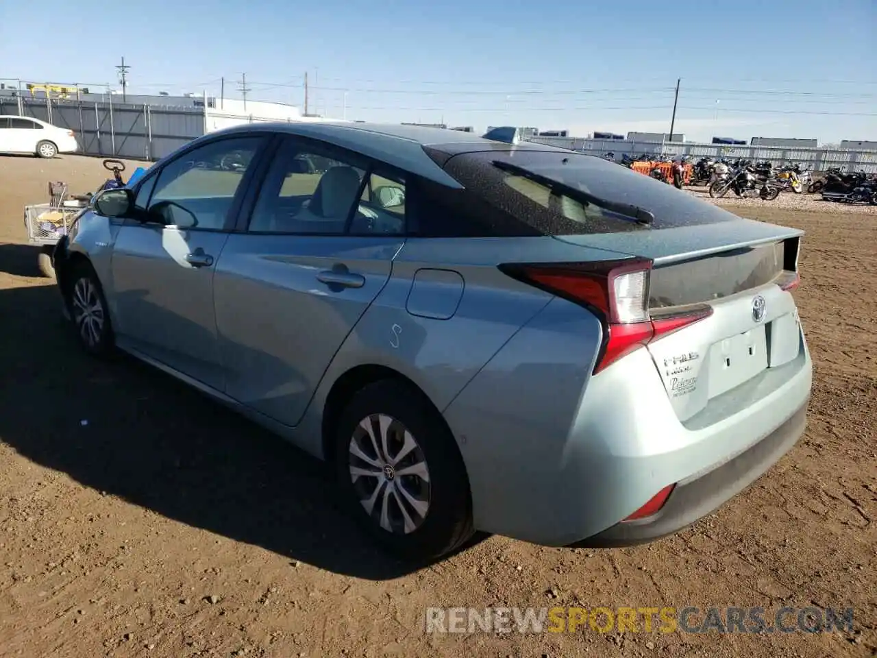 3 Photograph of a damaged car JTDL9MFU2M3027287 TOYOTA PRIUS 2021