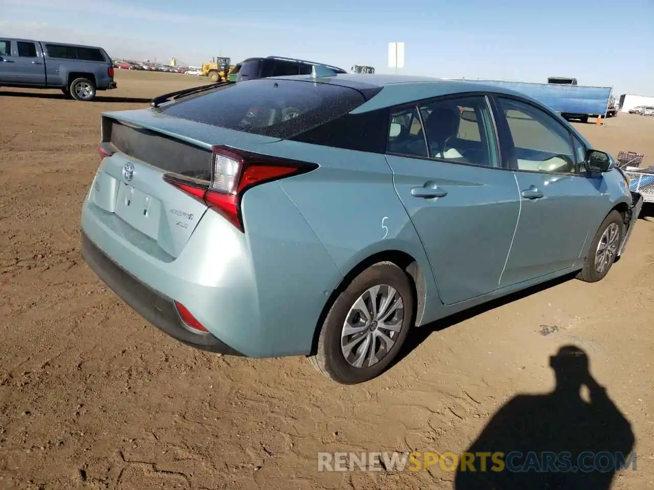 4 Photograph of a damaged car JTDL9MFU2M3027287 TOYOTA PRIUS 2021