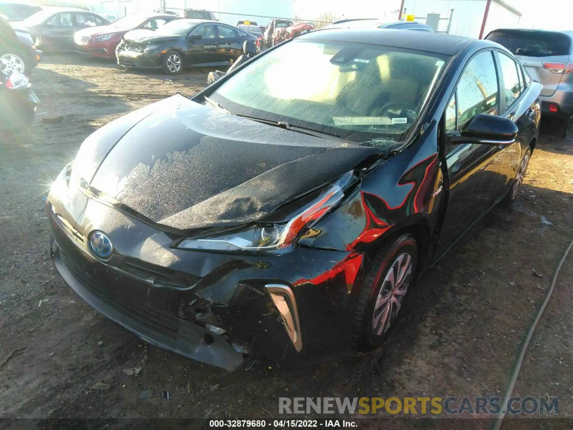 6 Фотография поврежденного автомобиля JTDL9MFU2M3027466 TOYOTA PRIUS 2021