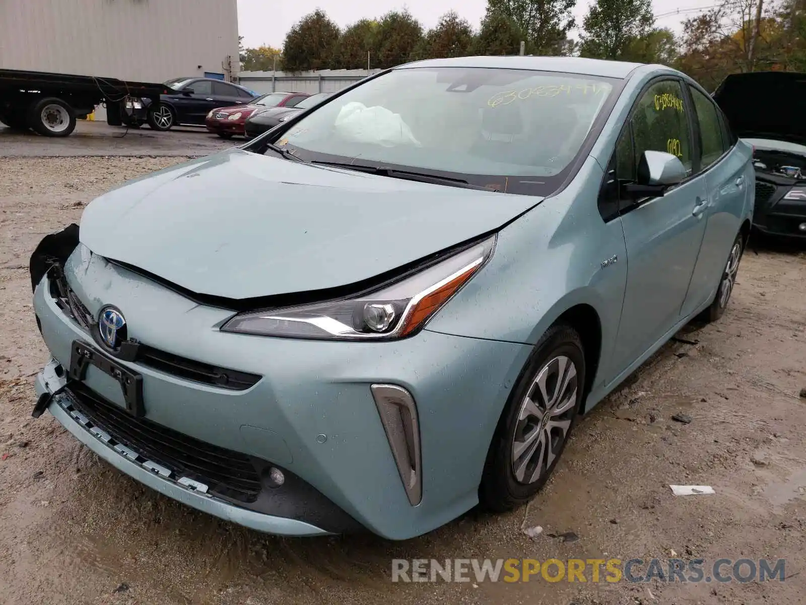 2 Photograph of a damaged car JTDL9MFU2M3027533 TOYOTA PRIUS 2021