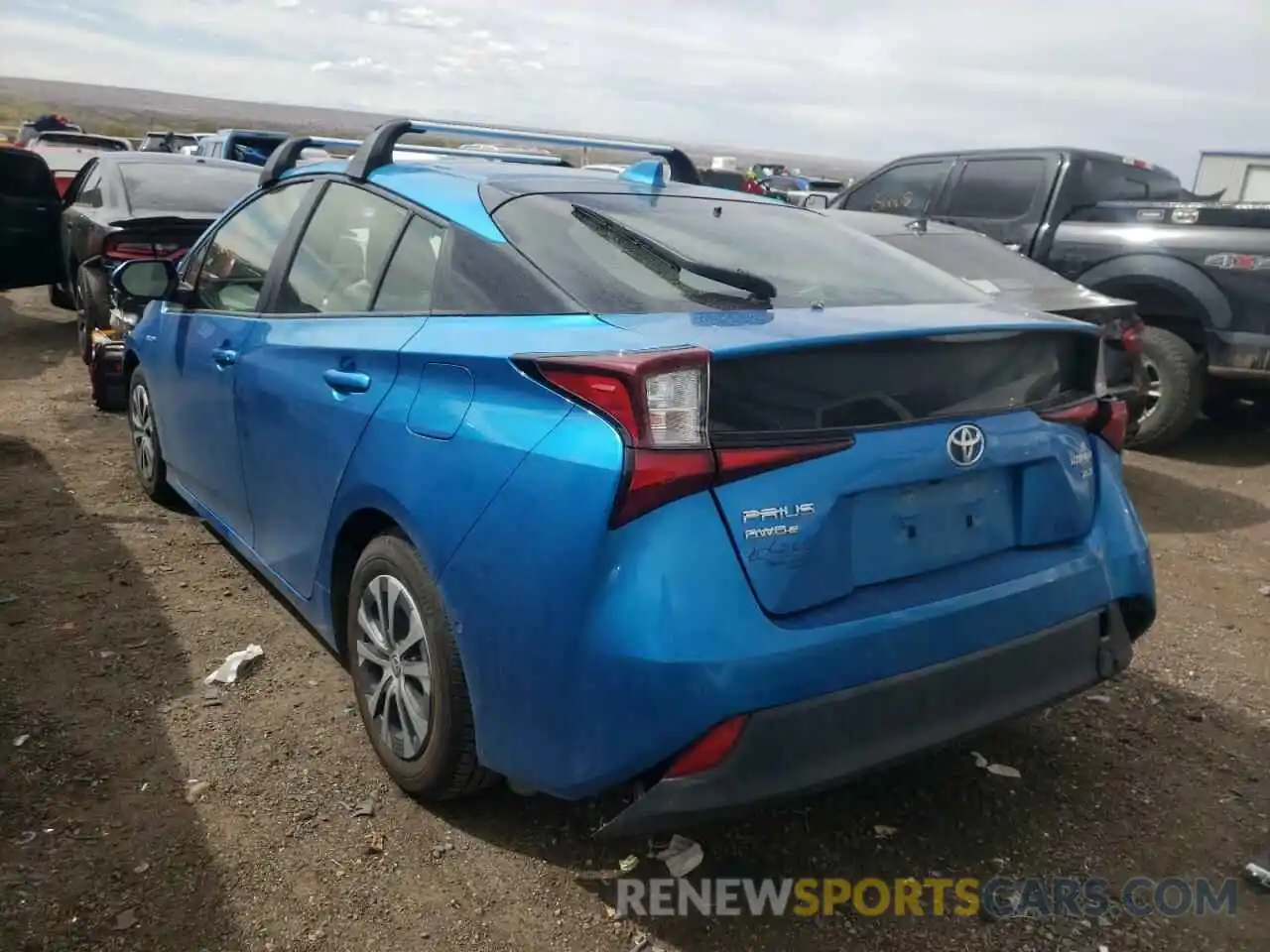 3 Photograph of a damaged car JTDL9MFU2M3030495 TOYOTA PRIUS 2021