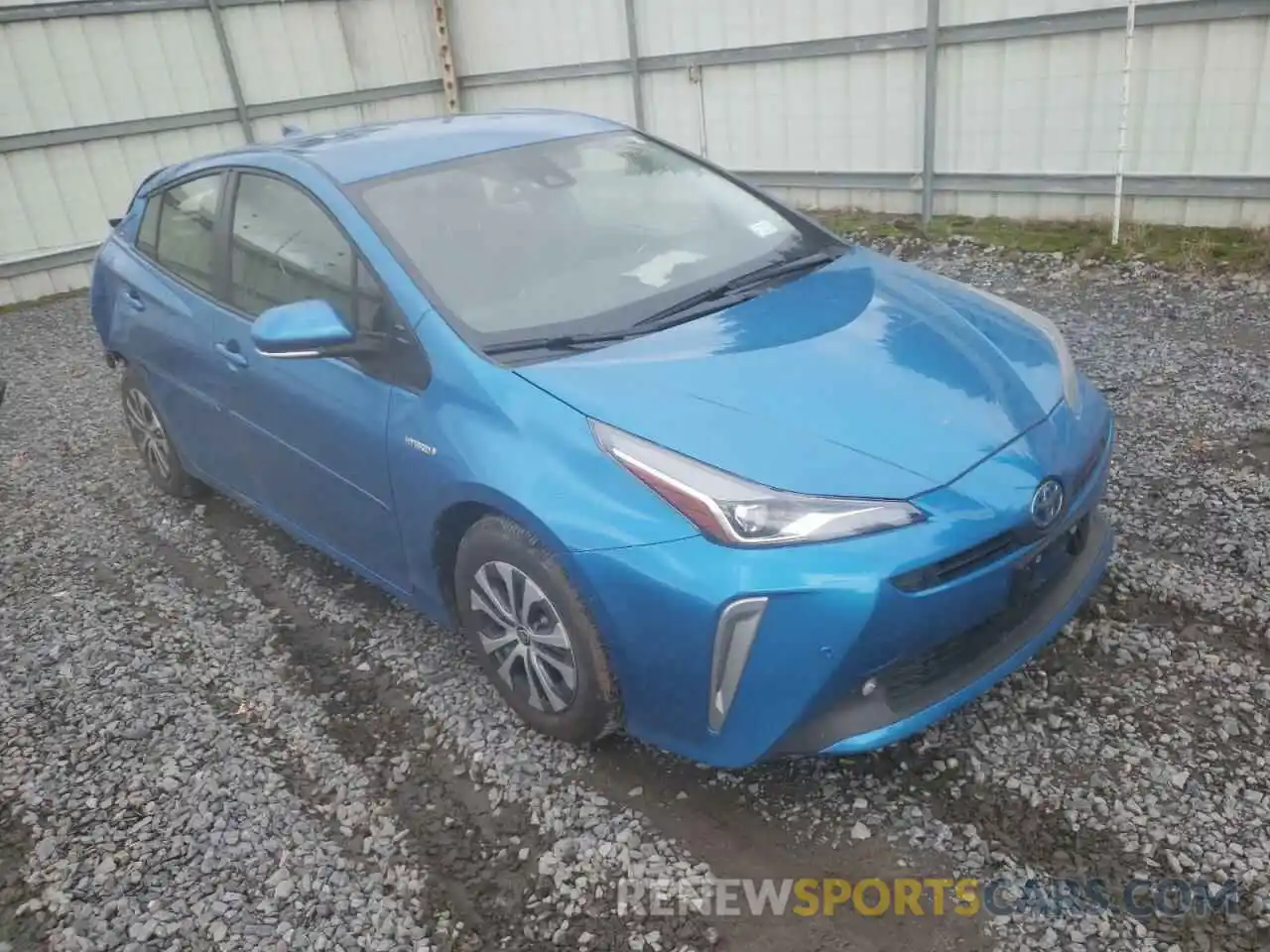 1 Photograph of a damaged car JTDL9MFU2M3030769 TOYOTA PRIUS 2021