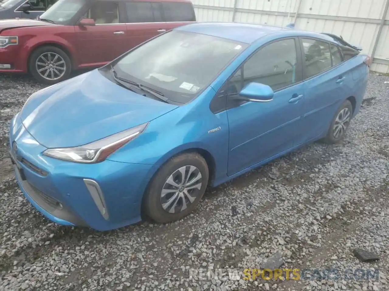 2 Фотография поврежденного автомобиля JTDL9MFU2M3030769 TOYOTA PRIUS 2021