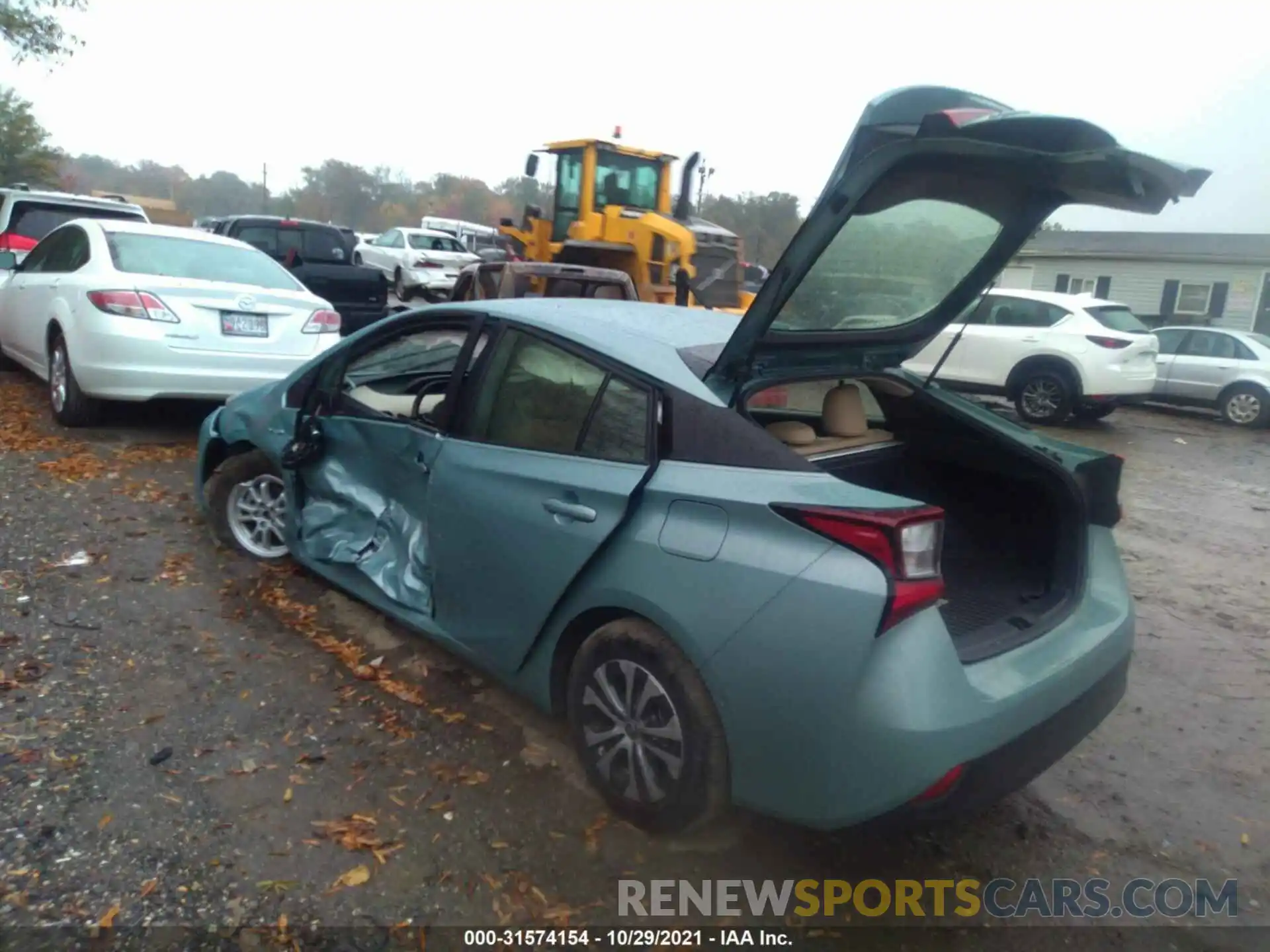 3 Photograph of a damaged car JTDL9MFU2M3031307 TOYOTA PRIUS 2021