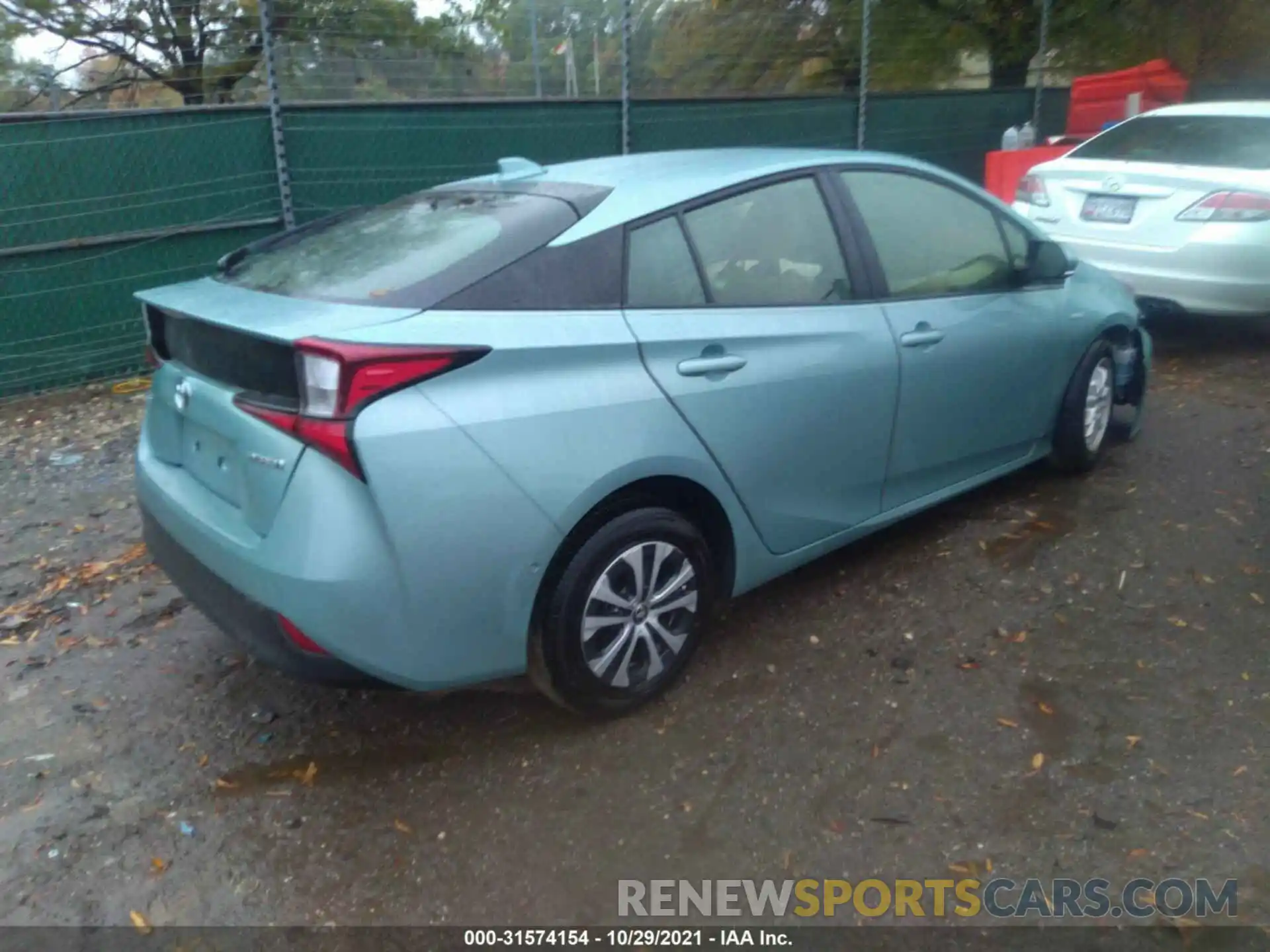 4 Photograph of a damaged car JTDL9MFU2M3031307 TOYOTA PRIUS 2021