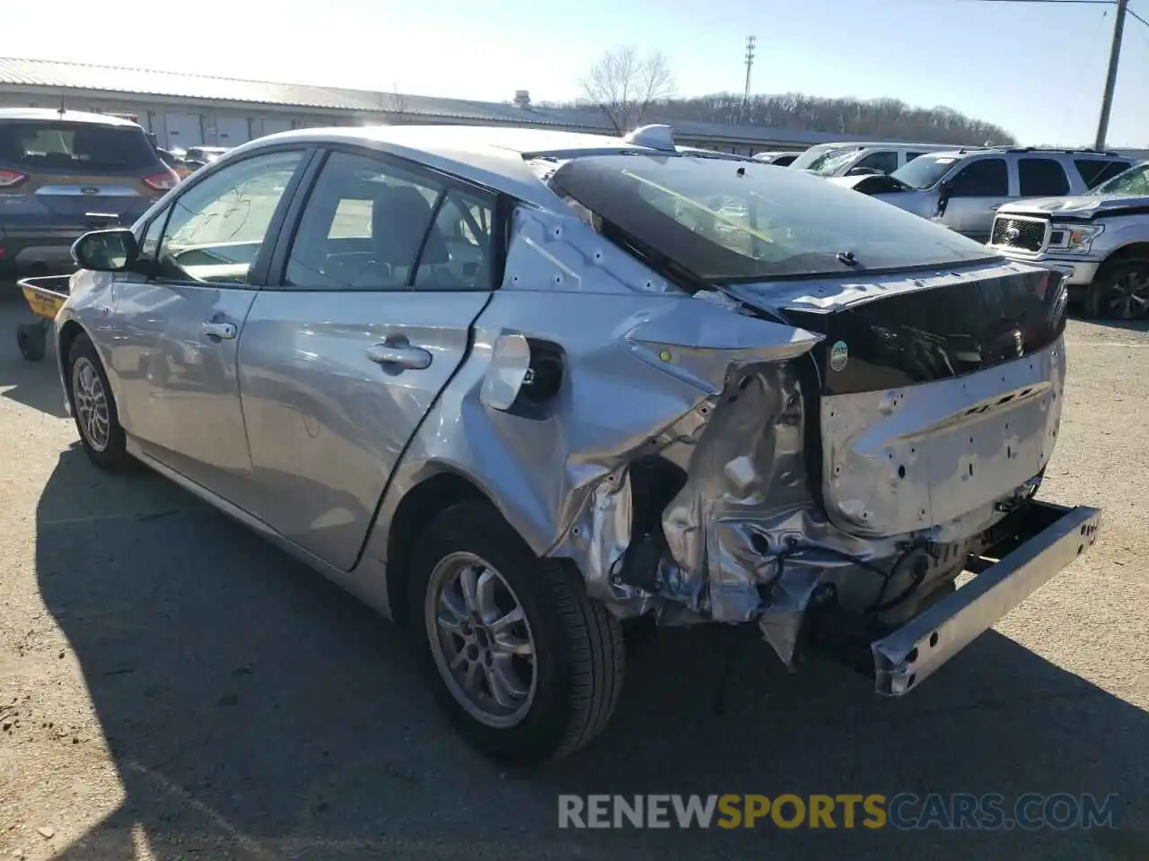 3 Photograph of a damaged car JTDL9MFU3M3024074 TOYOTA PRIUS 2021