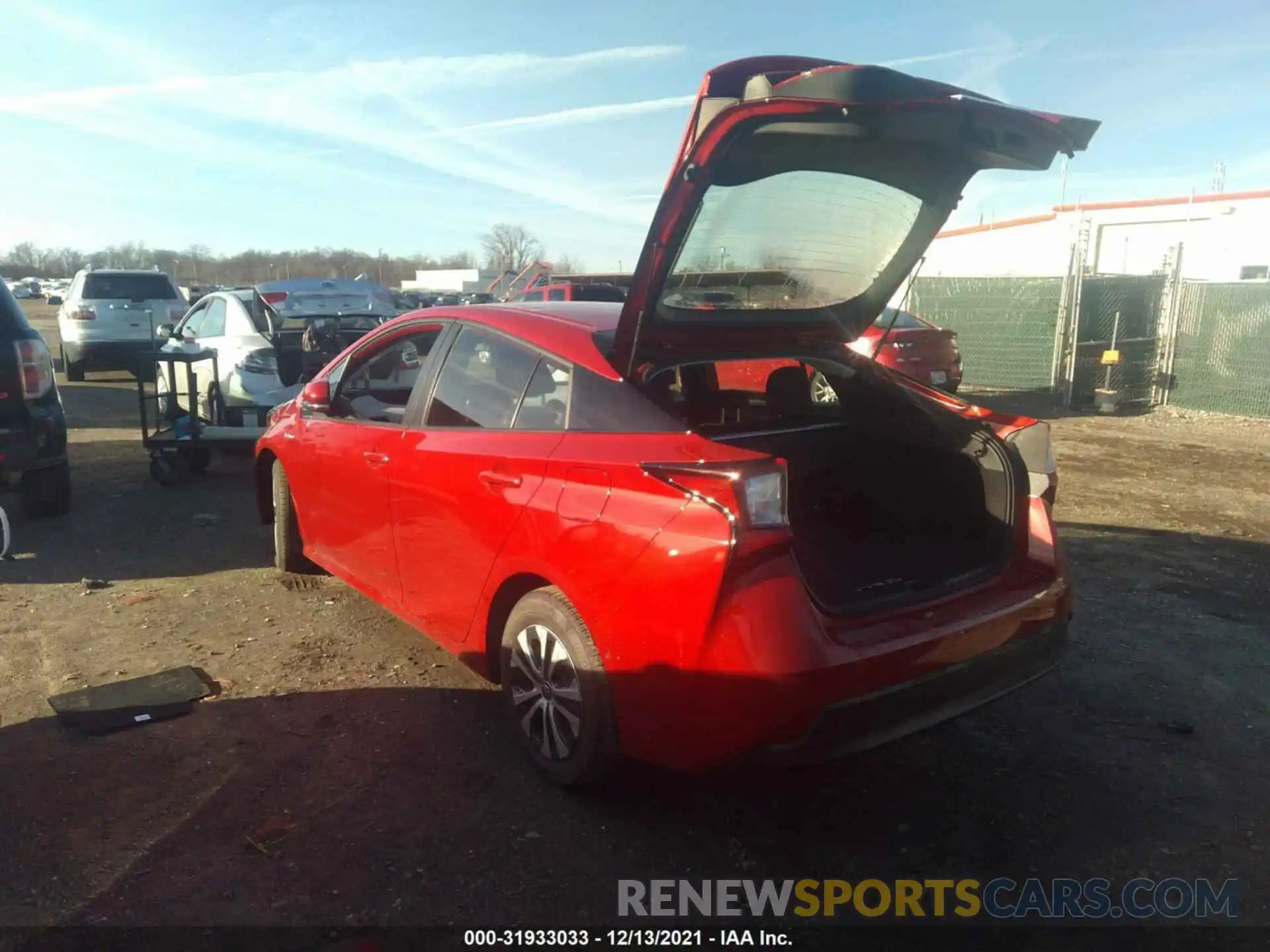 3 Photograph of a damaged car JTDL9MFU3M3026293 TOYOTA PRIUS 2021