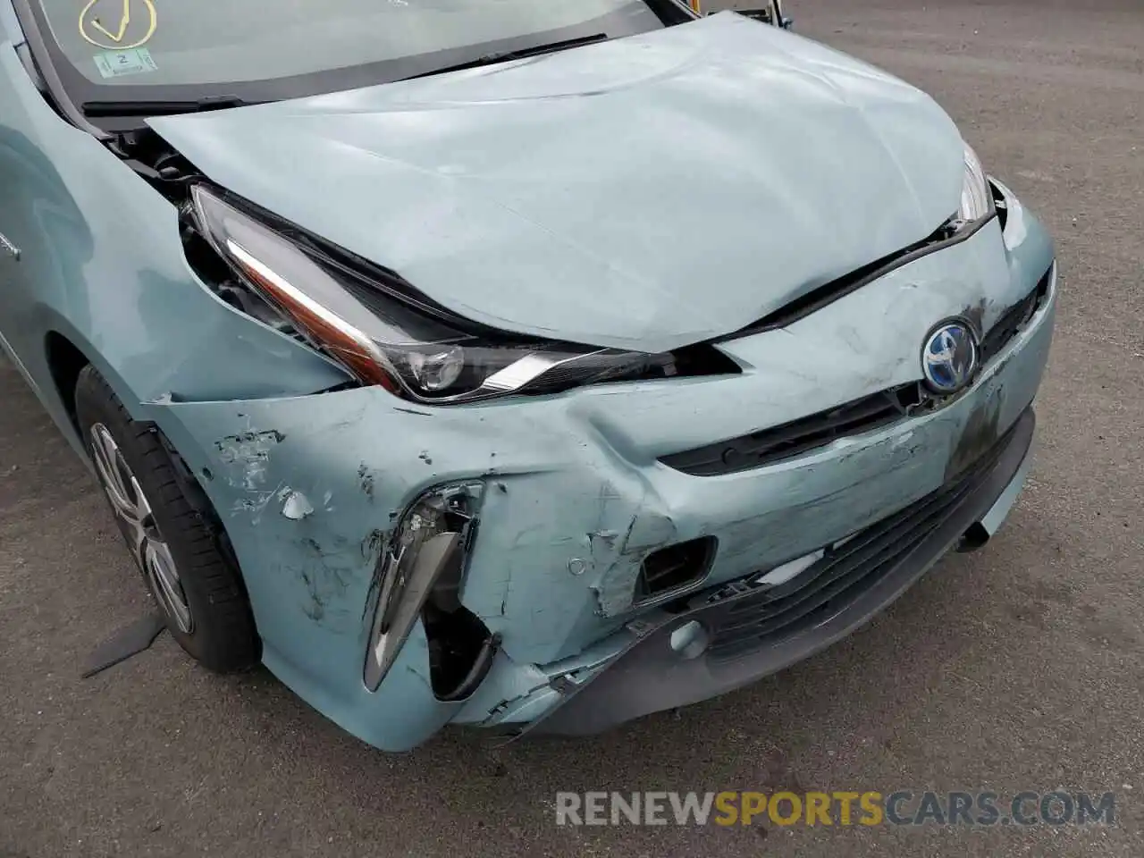 9 Photograph of a damaged car JTDL9MFU3M3027251 TOYOTA PRIUS 2021