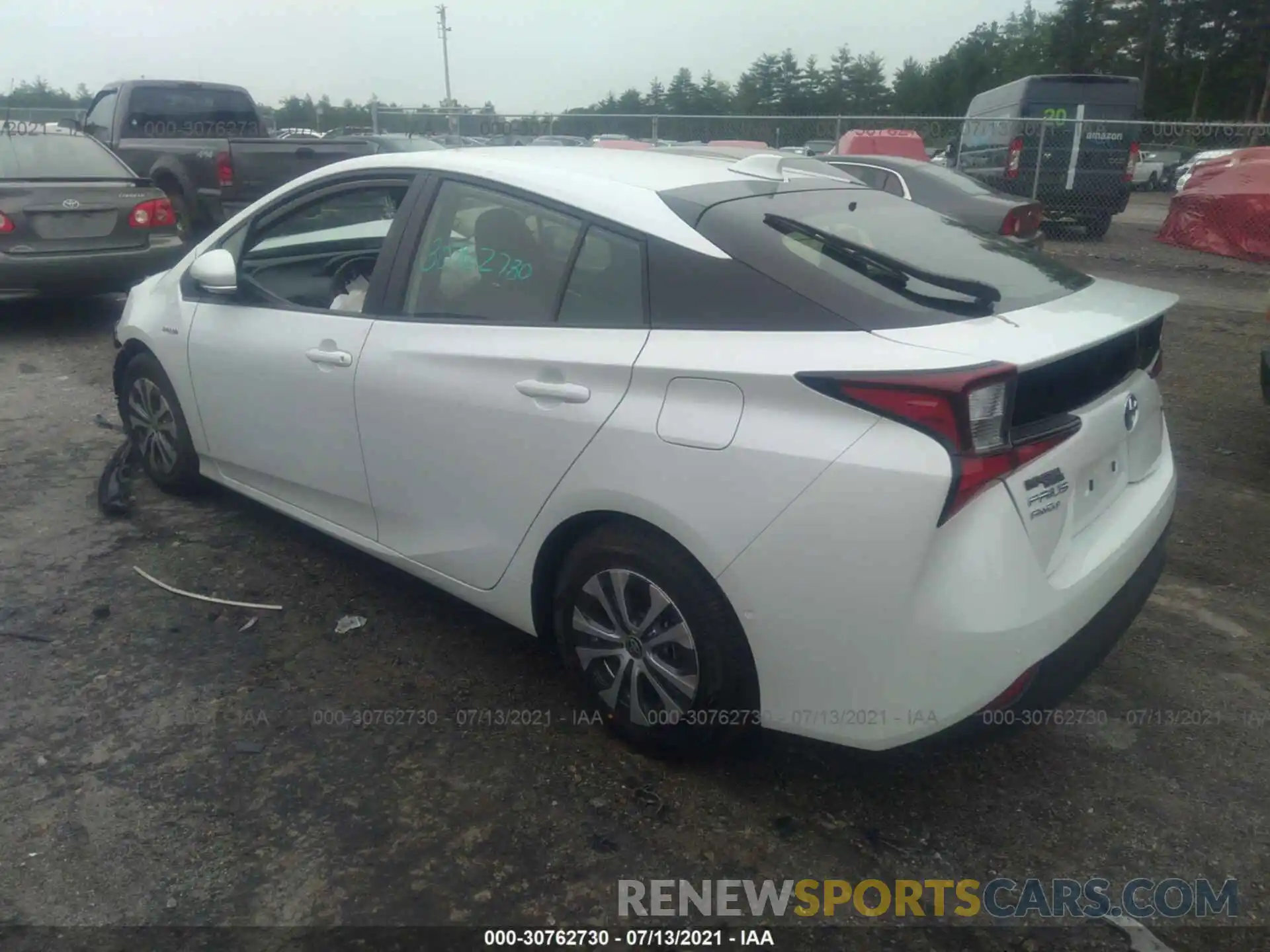 3 Photograph of a damaged car JTDL9MFU3M3027704 TOYOTA PRIUS 2021