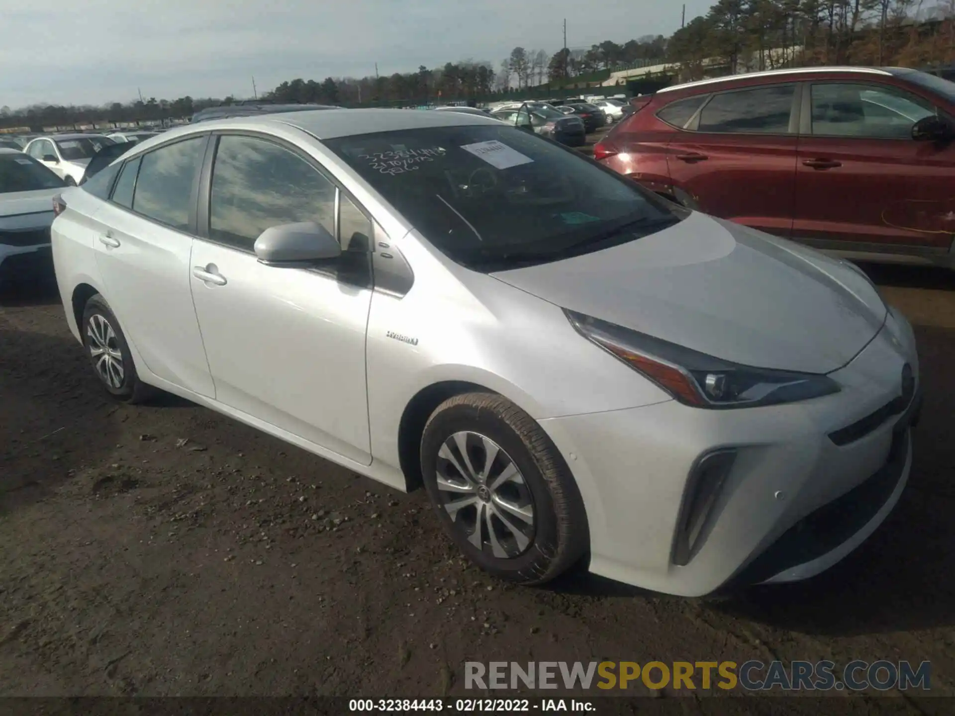 1 Photograph of a damaged car JTDL9MFU3M3027878 TOYOTA PRIUS 2021