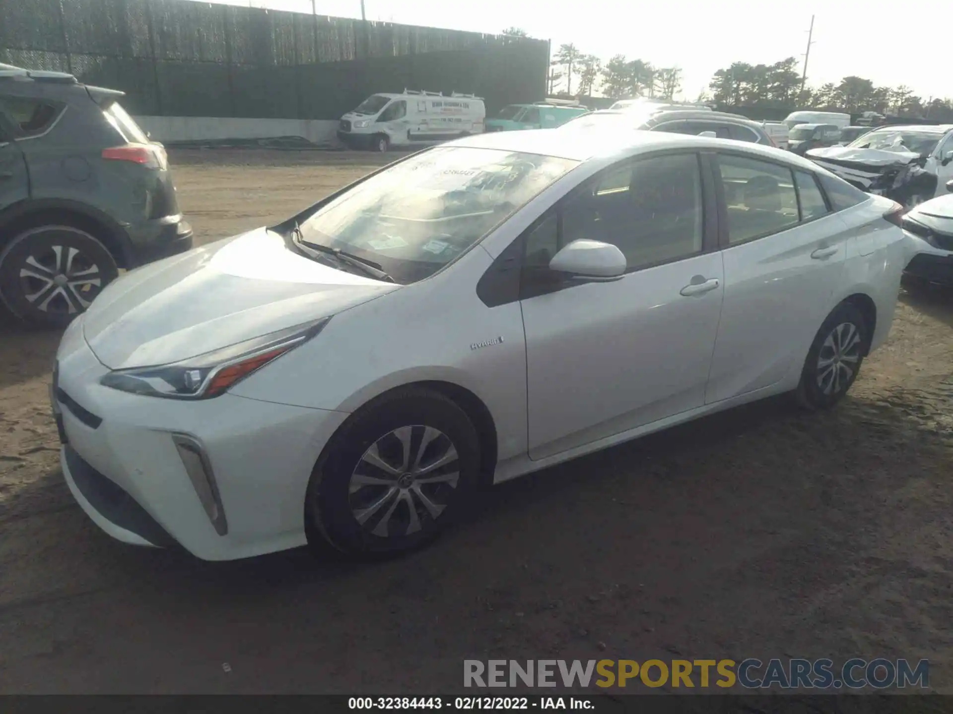 2 Photograph of a damaged car JTDL9MFU3M3027878 TOYOTA PRIUS 2021