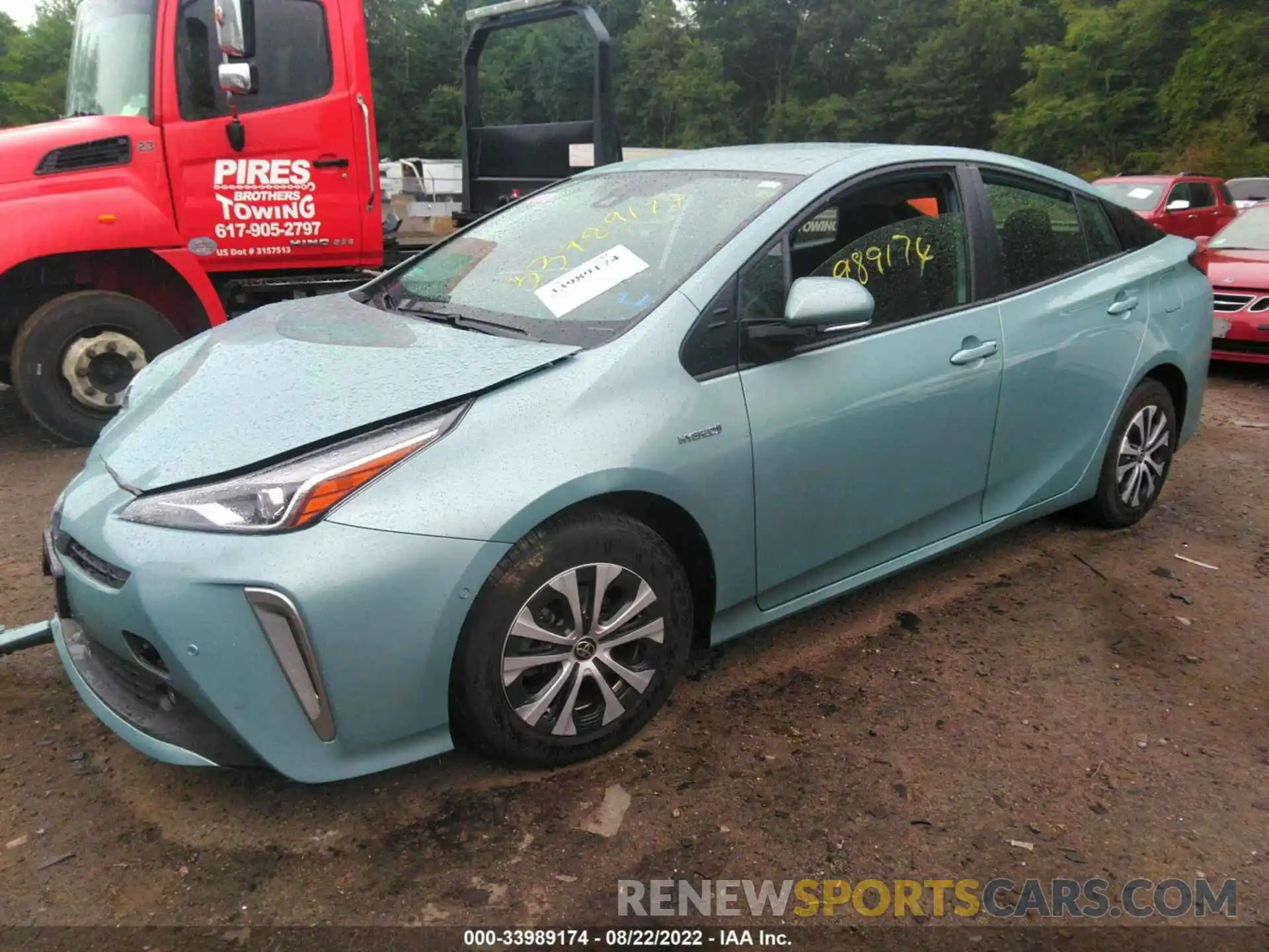 2 Photograph of a damaged car JTDL9MFU3M3028514 TOYOTA PRIUS 2021