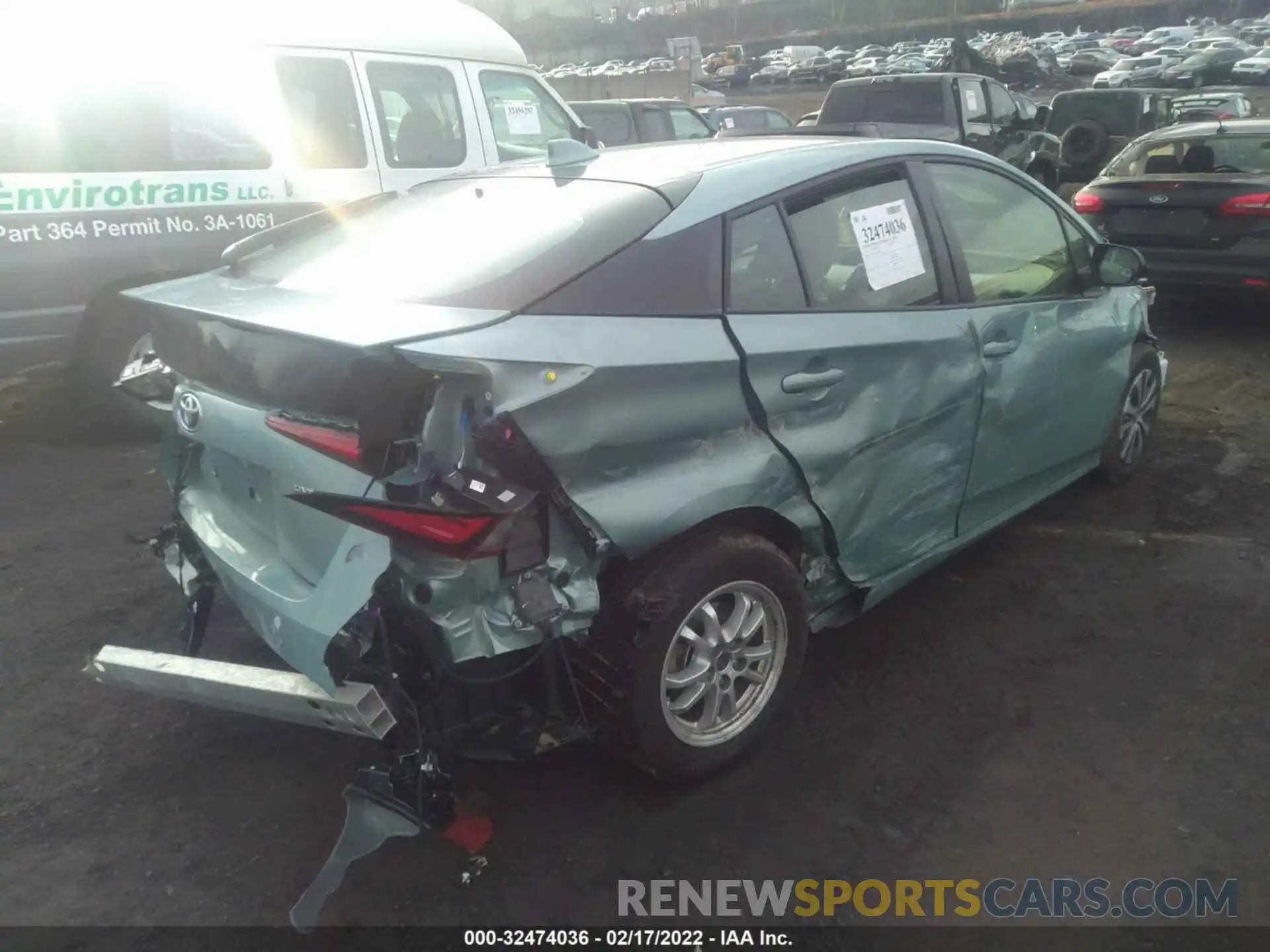 4 Photograph of a damaged car JTDL9MFU3M3029999 TOYOTA PRIUS 2021