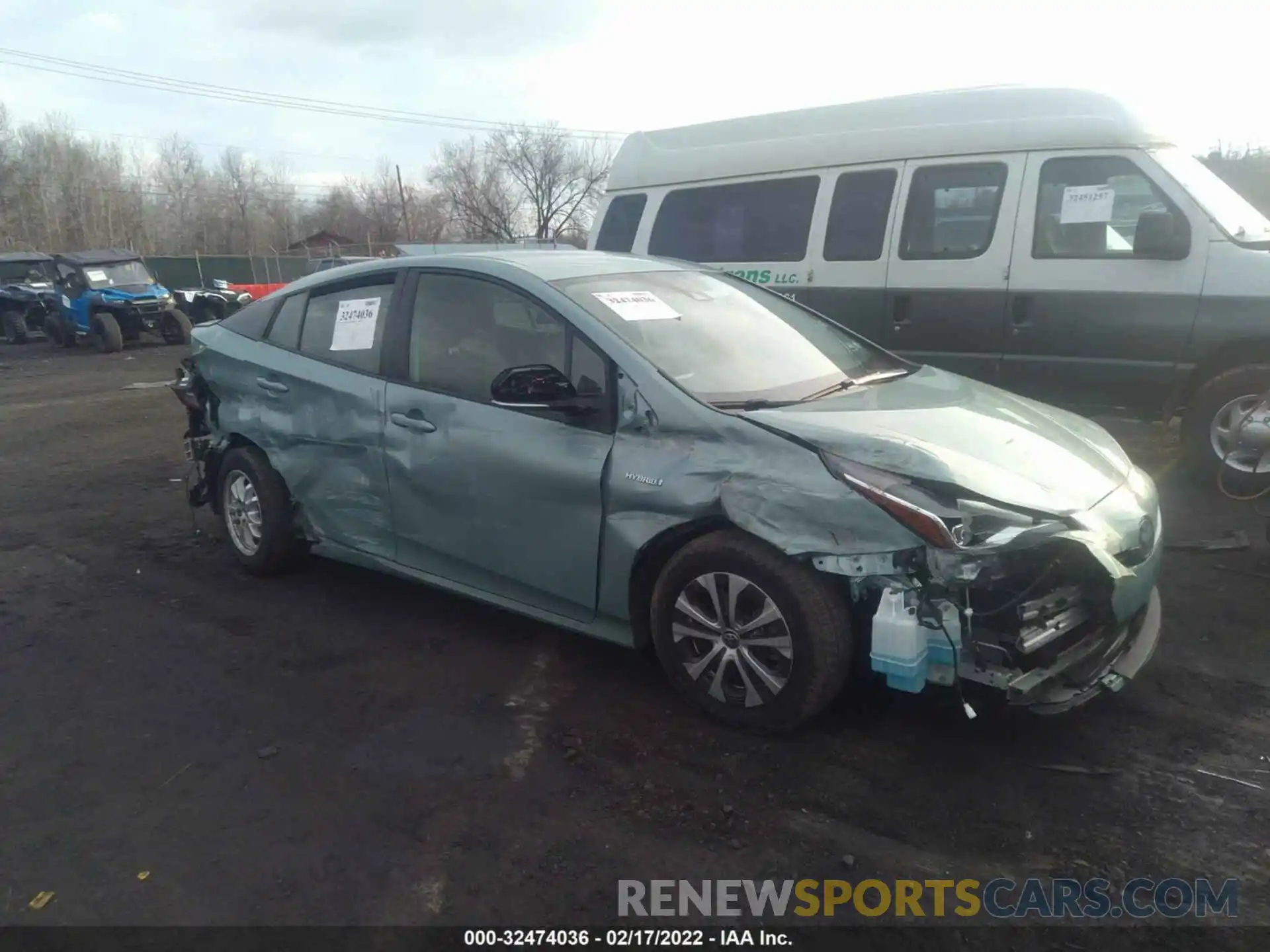 6 Photograph of a damaged car JTDL9MFU3M3029999 TOYOTA PRIUS 2021