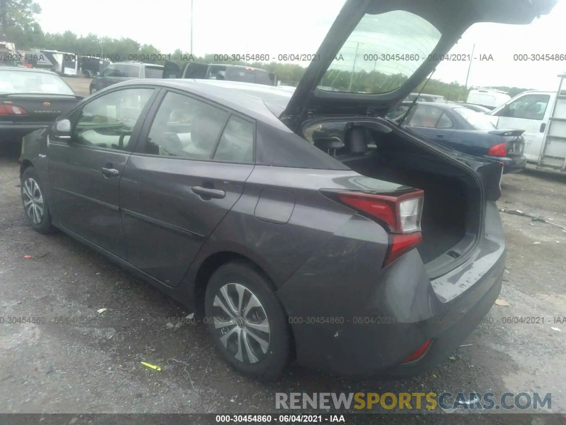 3 Photograph of a damaged car JTDL9MFU4M3022818 TOYOTA PRIUS 2021