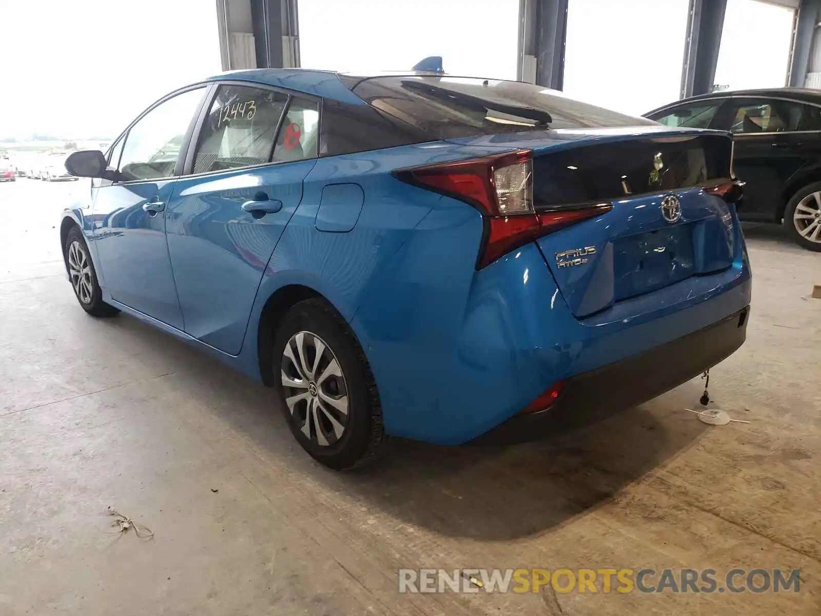 3 Photograph of a damaged car JTDL9MFU4M3023225 TOYOTA PRIUS 2021