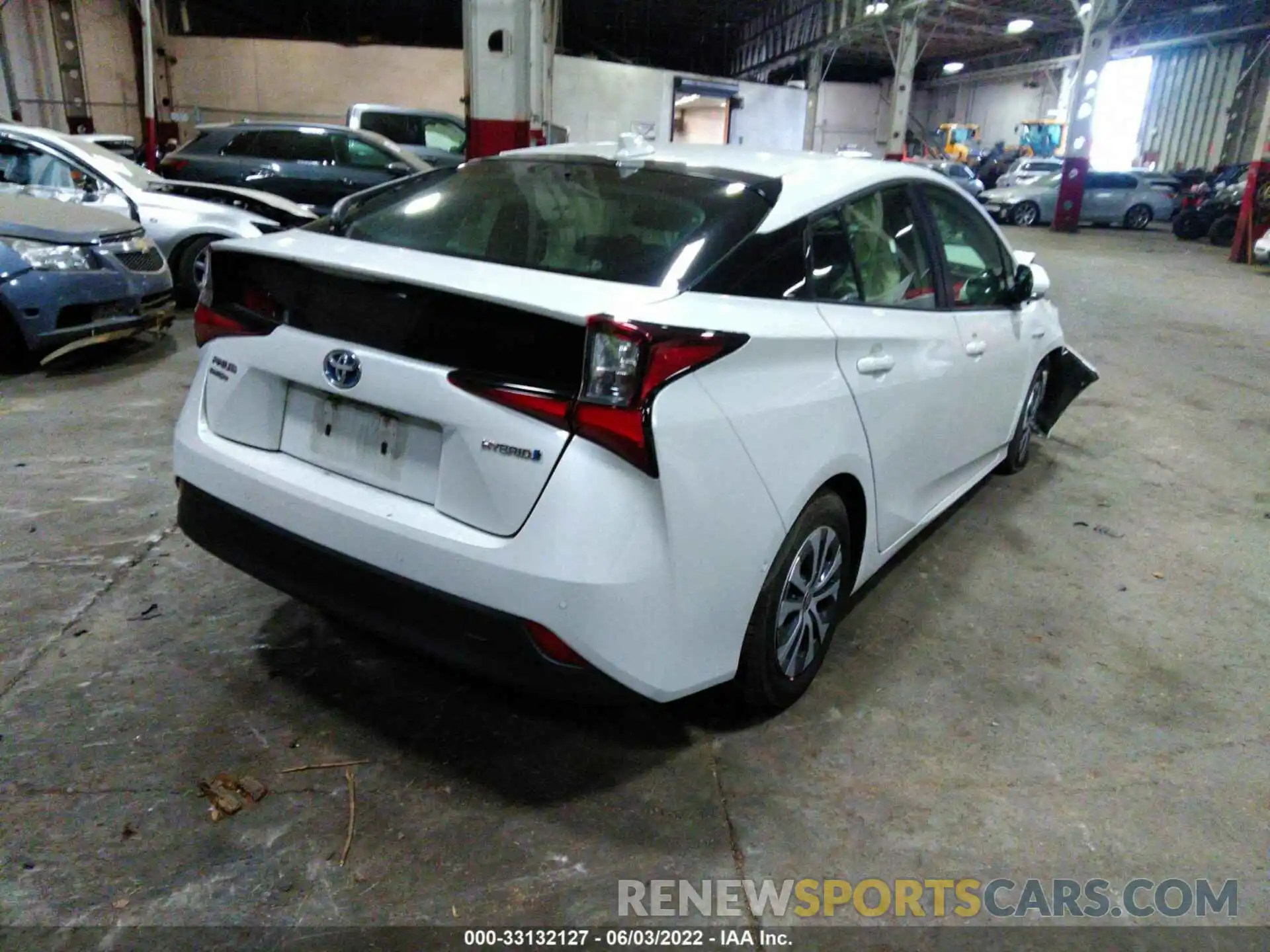 4 Photograph of a damaged car JTDL9MFU4M3024763 TOYOTA PRIUS 2021