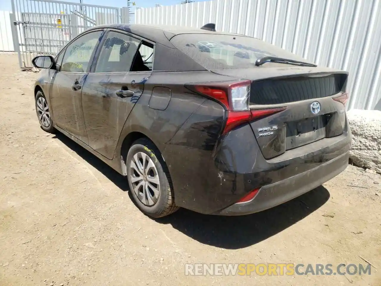 3 Photograph of a damaged car JTDL9MFU4M3027632 TOYOTA PRIUS 2021