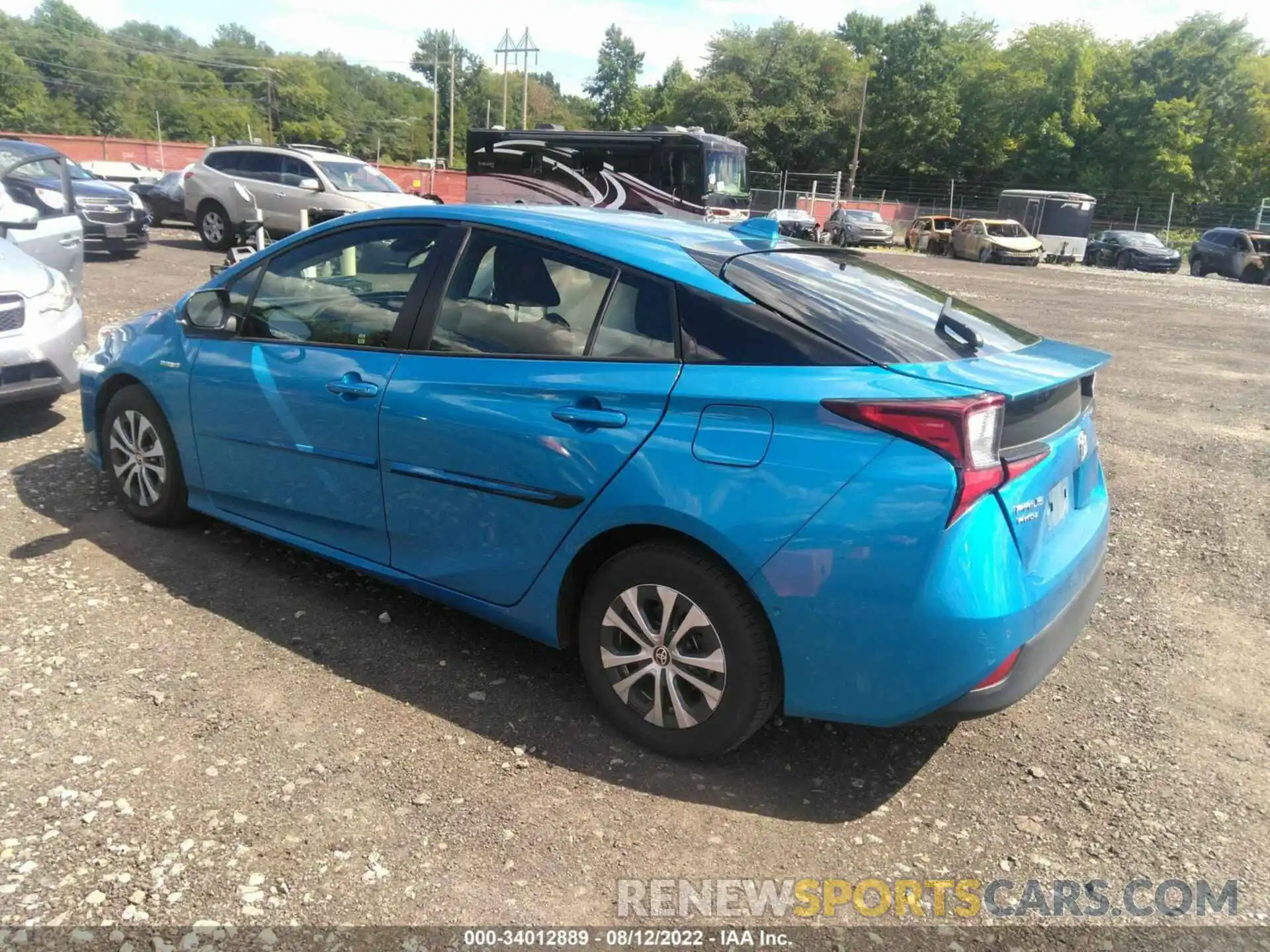 3 Photograph of a damaged car JTDL9MFU4M3030076 TOYOTA PRIUS 2021