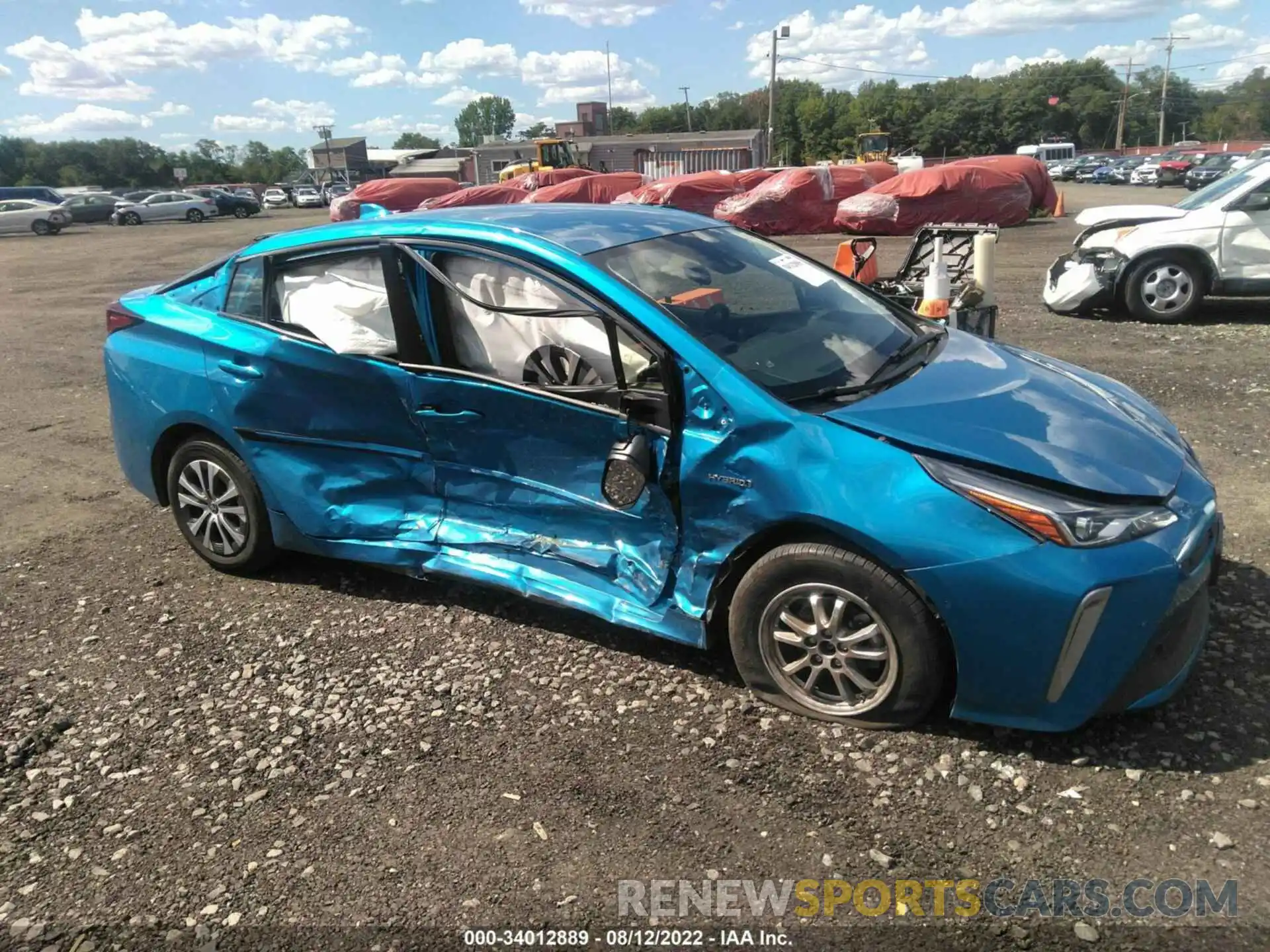 6 Photograph of a damaged car JTDL9MFU4M3030076 TOYOTA PRIUS 2021