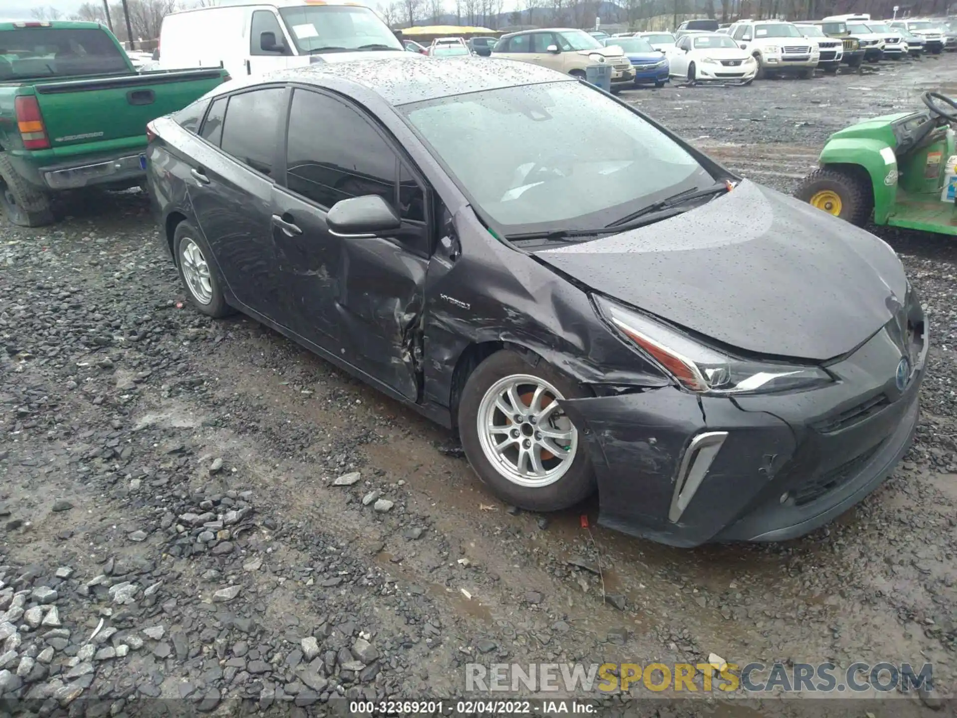 1 Photograph of a damaged car JTDL9MFU4M3030692 TOYOTA PRIUS 2021