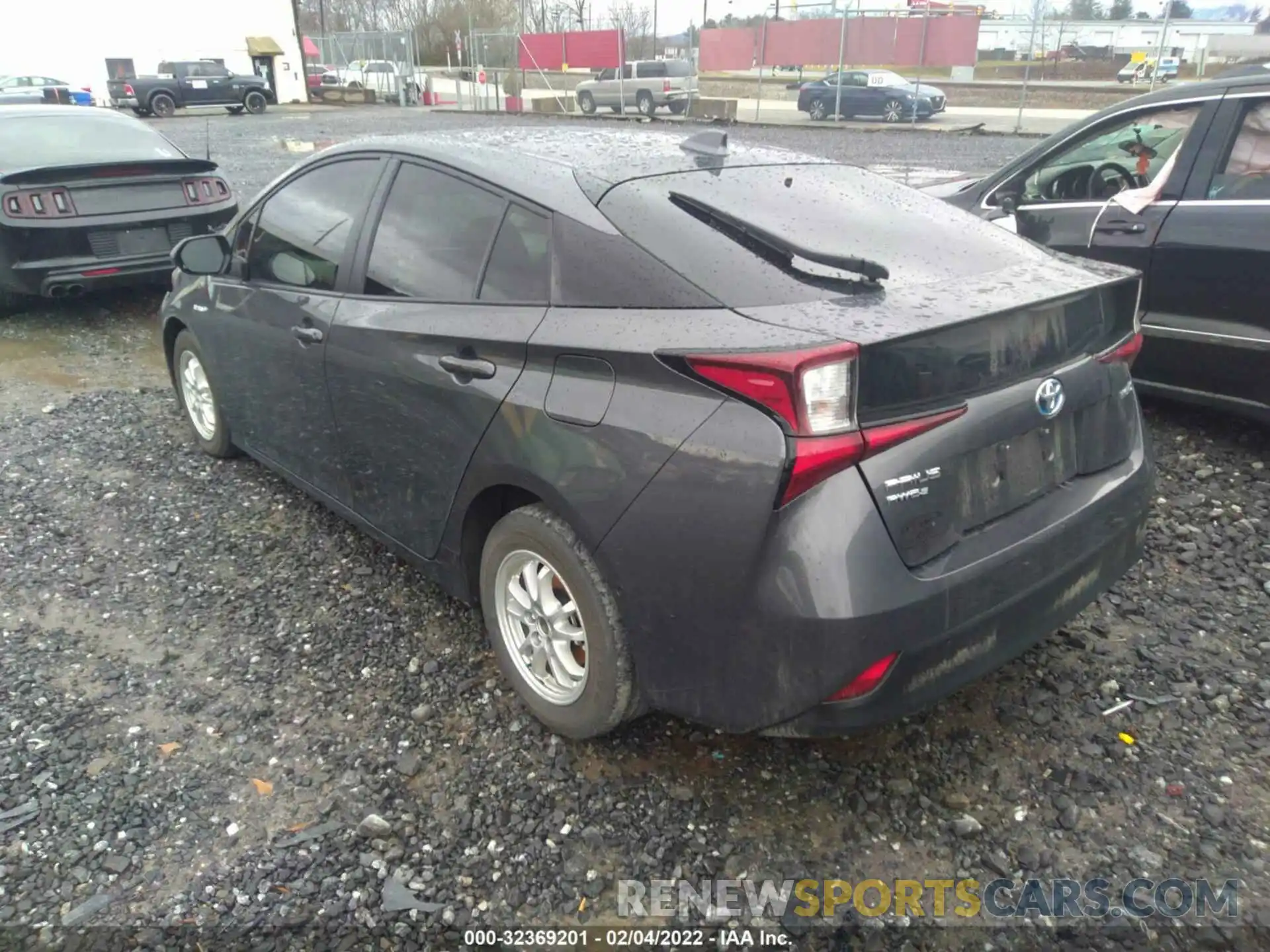 3 Фотография поврежденного автомобиля JTDL9MFU4M3030692 TOYOTA PRIUS 2021