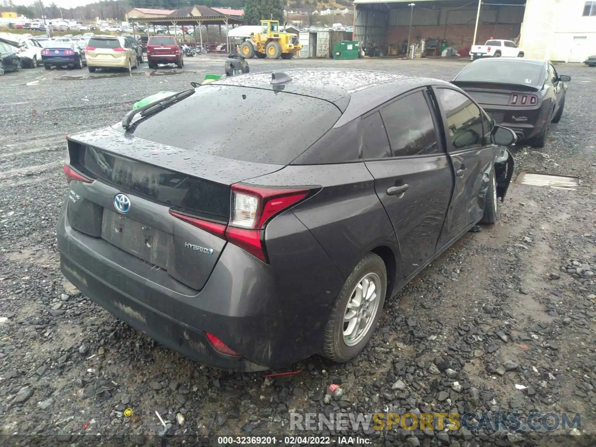 4 Фотография поврежденного автомобиля JTDL9MFU4M3030692 TOYOTA PRIUS 2021