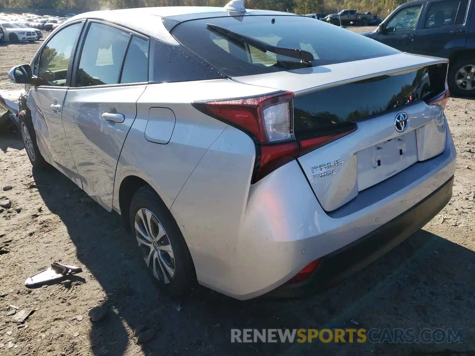 3 Photograph of a damaged car JTDL9MFU5M3024920 TOYOTA PRIUS 2021