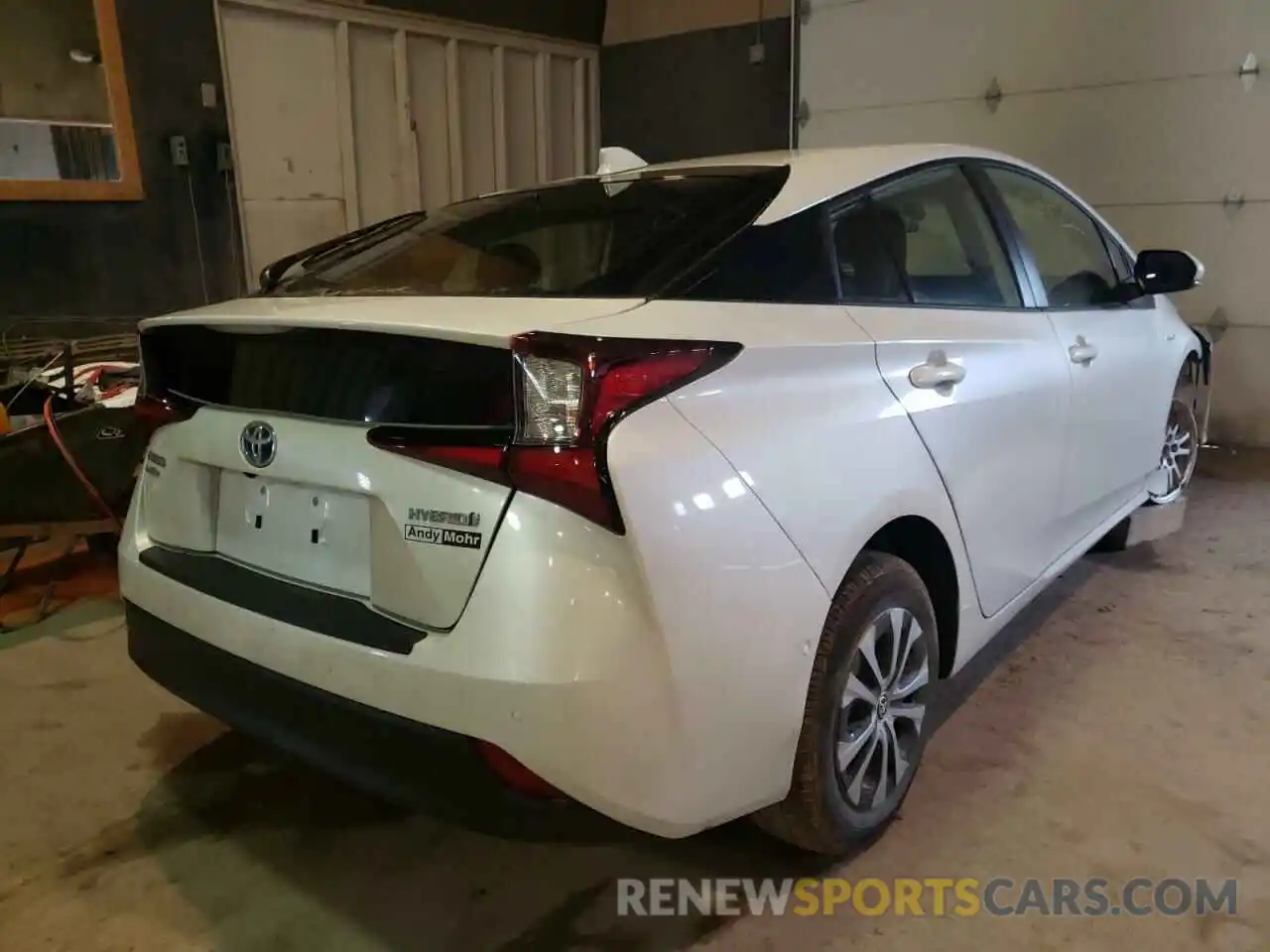 4 Photograph of a damaged car JTDL9MFU5M3027249 TOYOTA PRIUS 2021