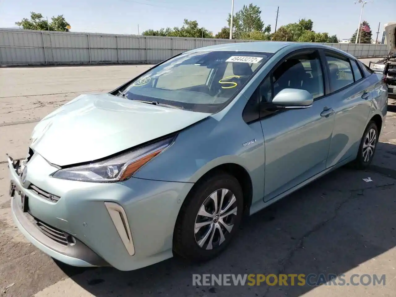 2 Photograph of a damaged car JTDL9MFU5M3030118 TOYOTA PRIUS 2021