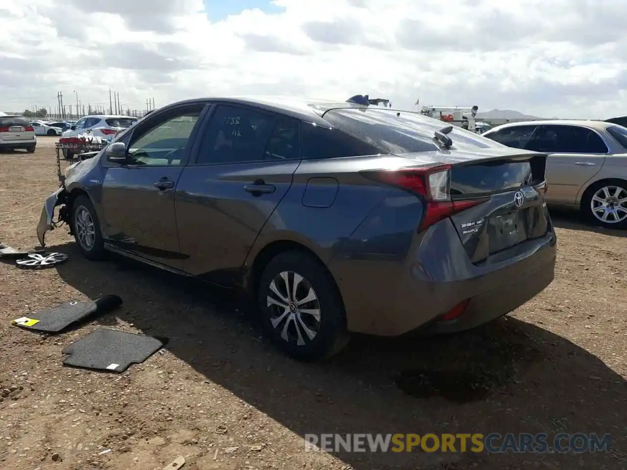 3 Photograph of a damaged car JTDL9MFU5M3030880 TOYOTA PRIUS 2021