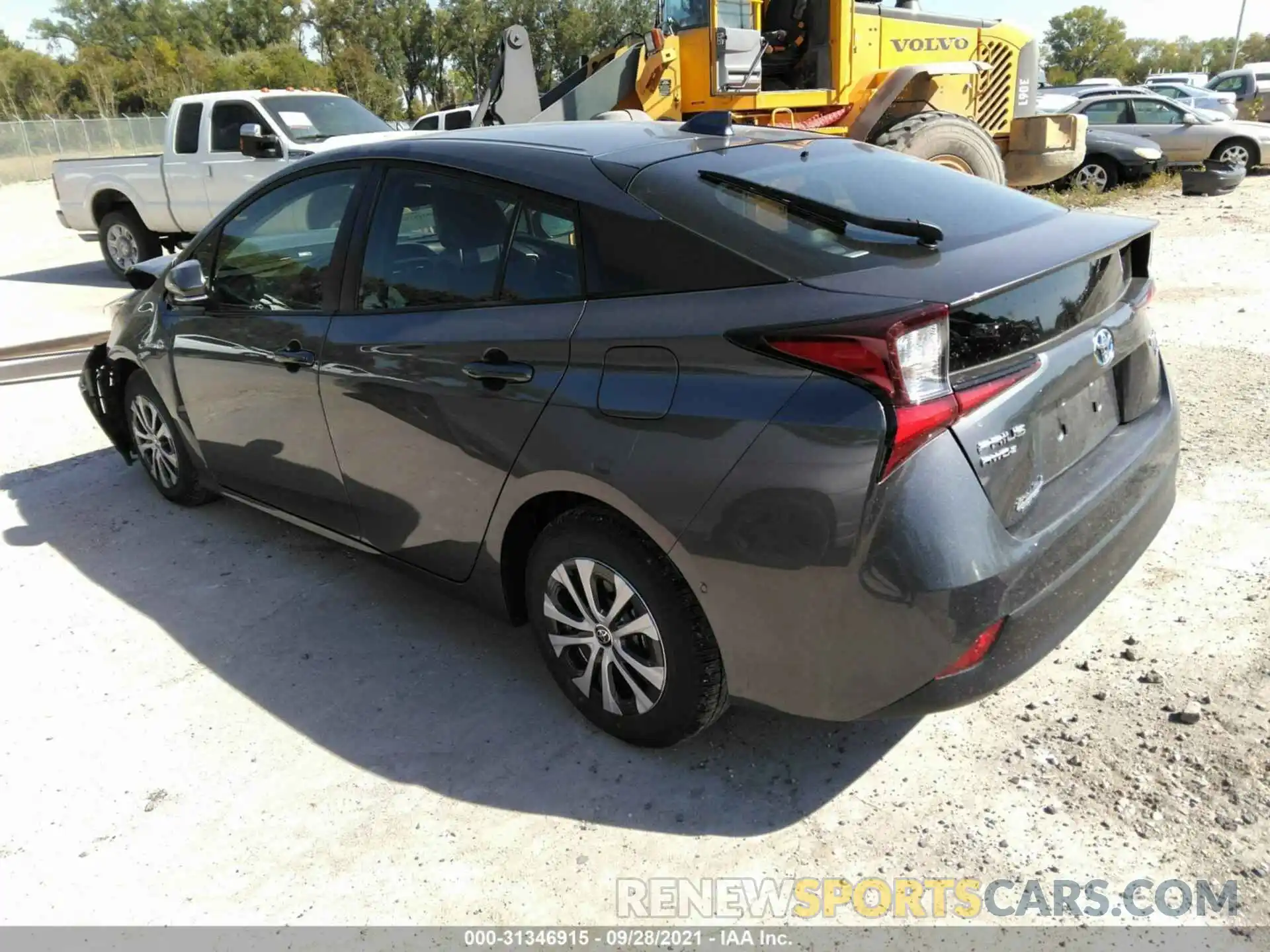 3 Photograph of a damaged car JTDL9MFU6M3025574 TOYOTA PRIUS 2021