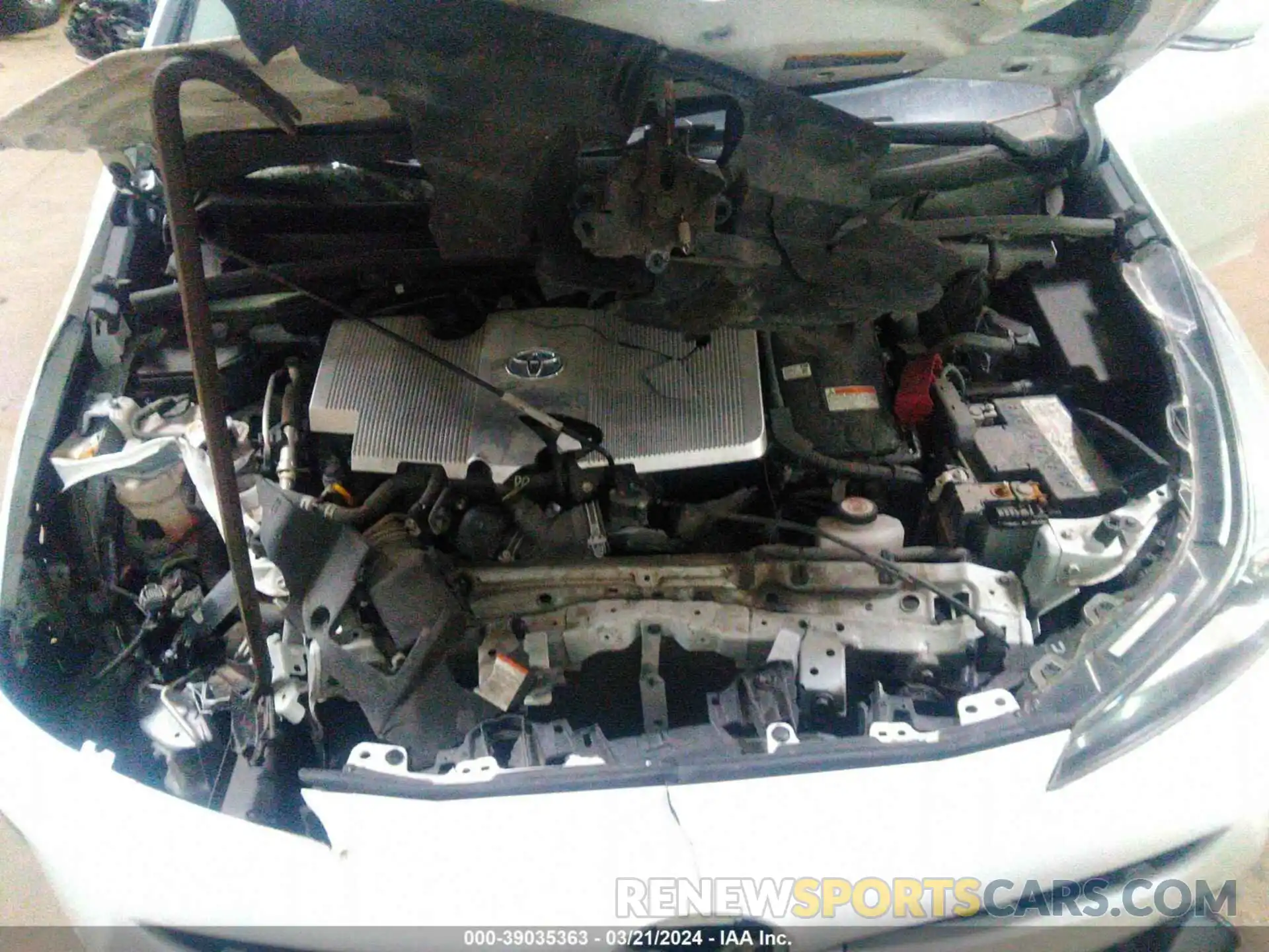 10 Фотография поврежденного автомобиля JTDL9MFU6M3025882 TOYOTA PRIUS 2021