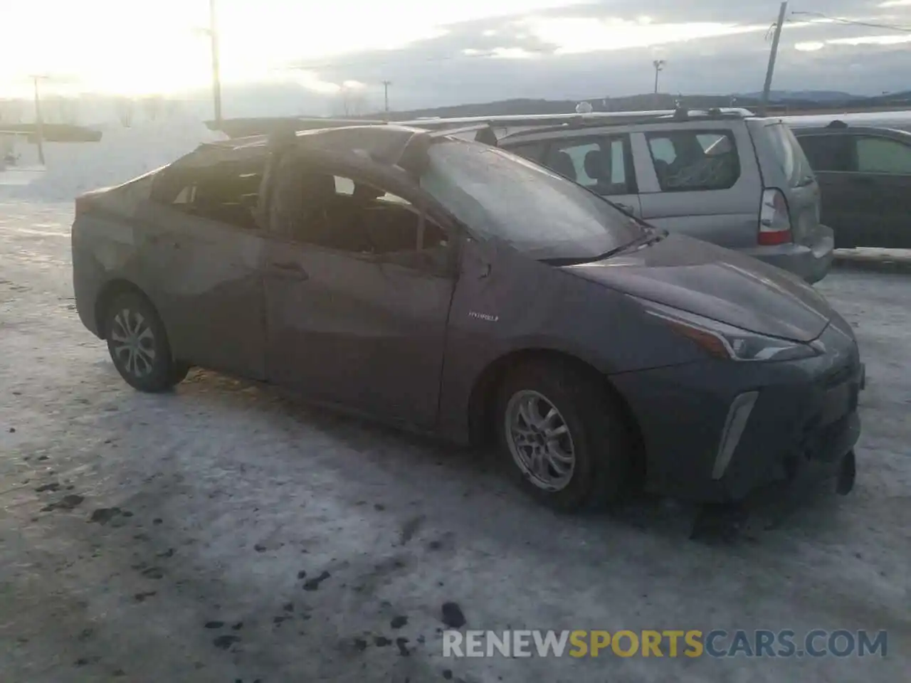 1 Photograph of a damaged car JTDL9MFU6M3026188 TOYOTA PRIUS 2021