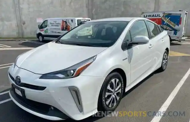 2 Photograph of a damaged car JTDL9MFU6M3027521 TOYOTA PRIUS 2021