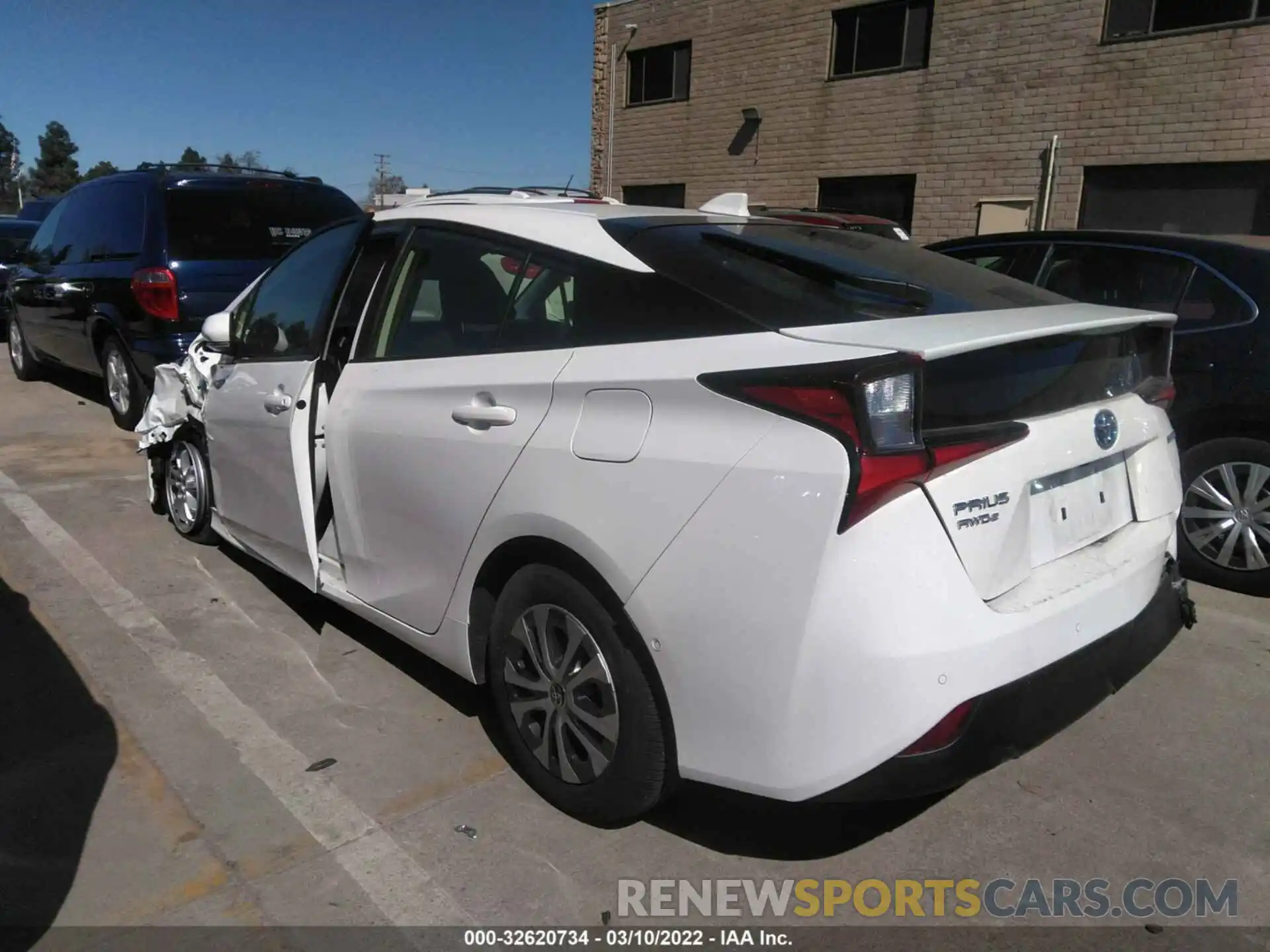 3 Photograph of a damaged car JTDL9MFU6M3027549 TOYOTA PRIUS 2021