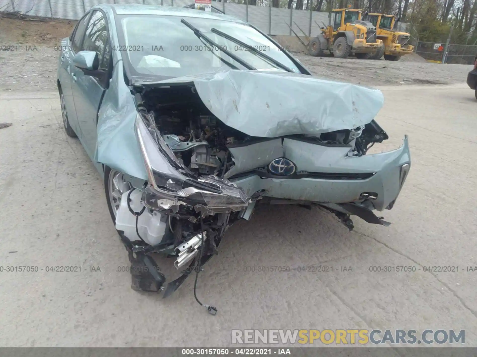 6 Photograph of a damaged car JTDL9MFU6M3027972 TOYOTA PRIUS 2021