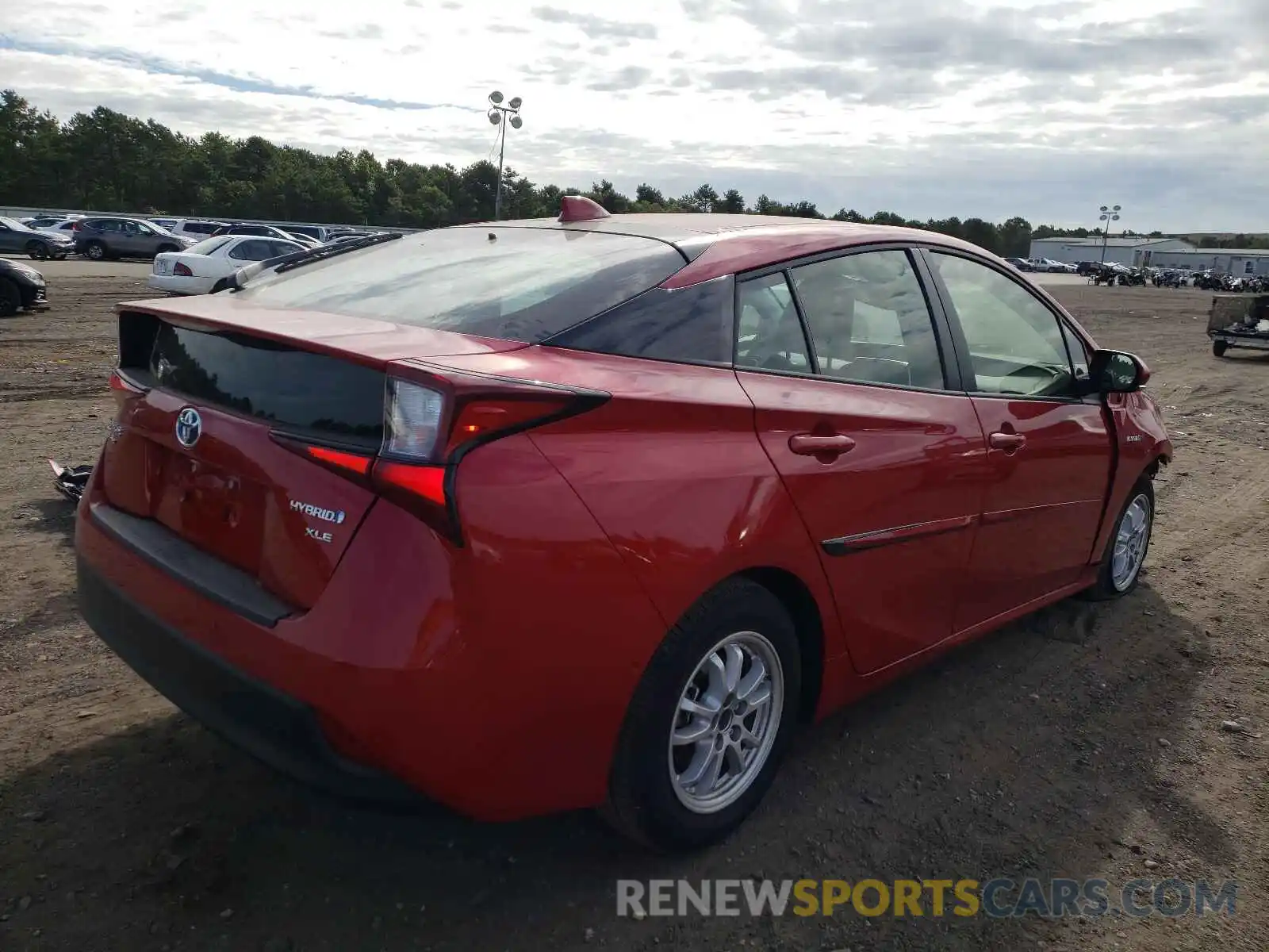 4 Photograph of a damaged car JTDL9MFU6M3029138 TOYOTA PRIUS 2021