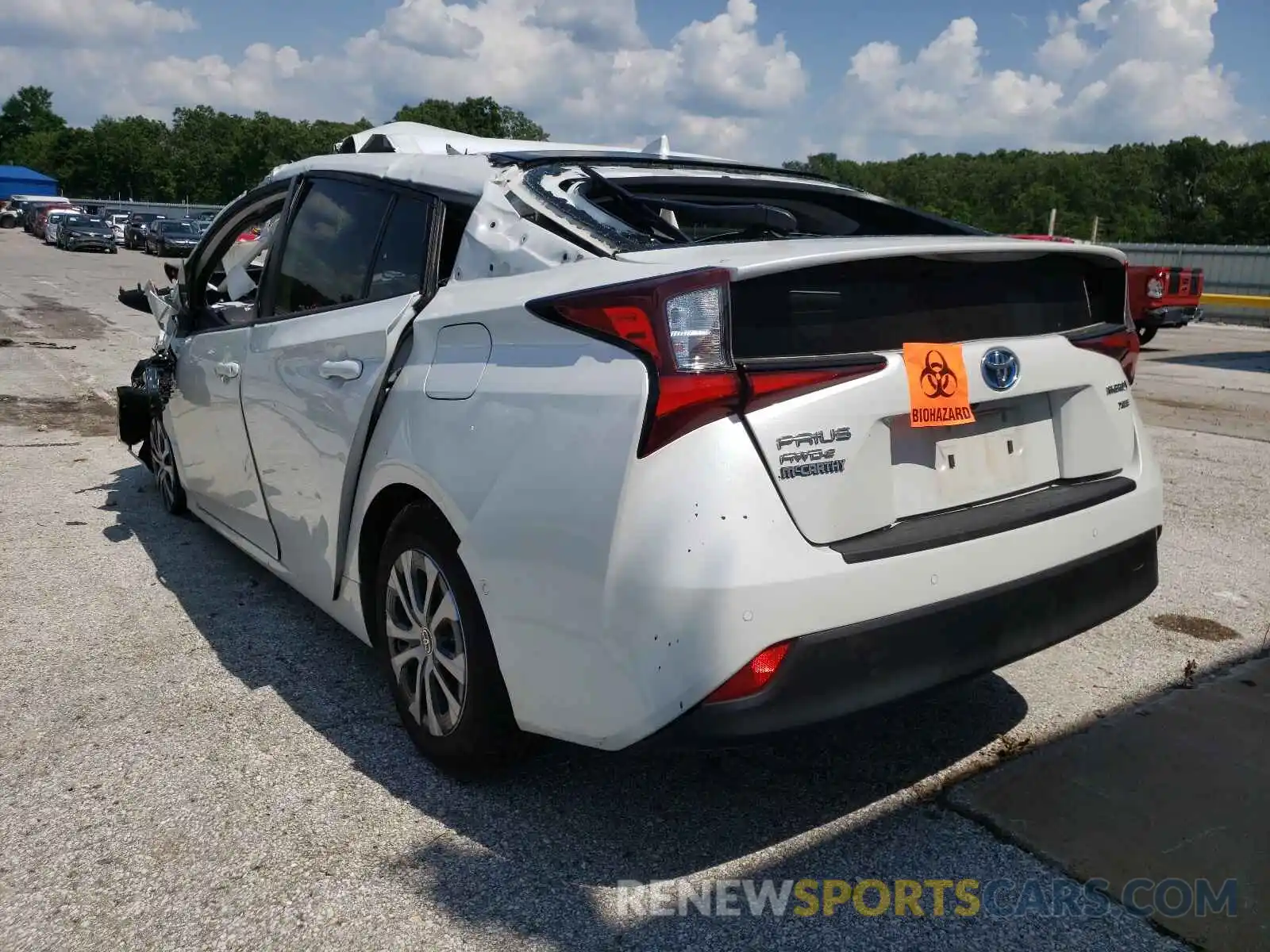 3 Photograph of a damaged car JTDL9MFU7M3022697 TOYOTA PRIUS 2021